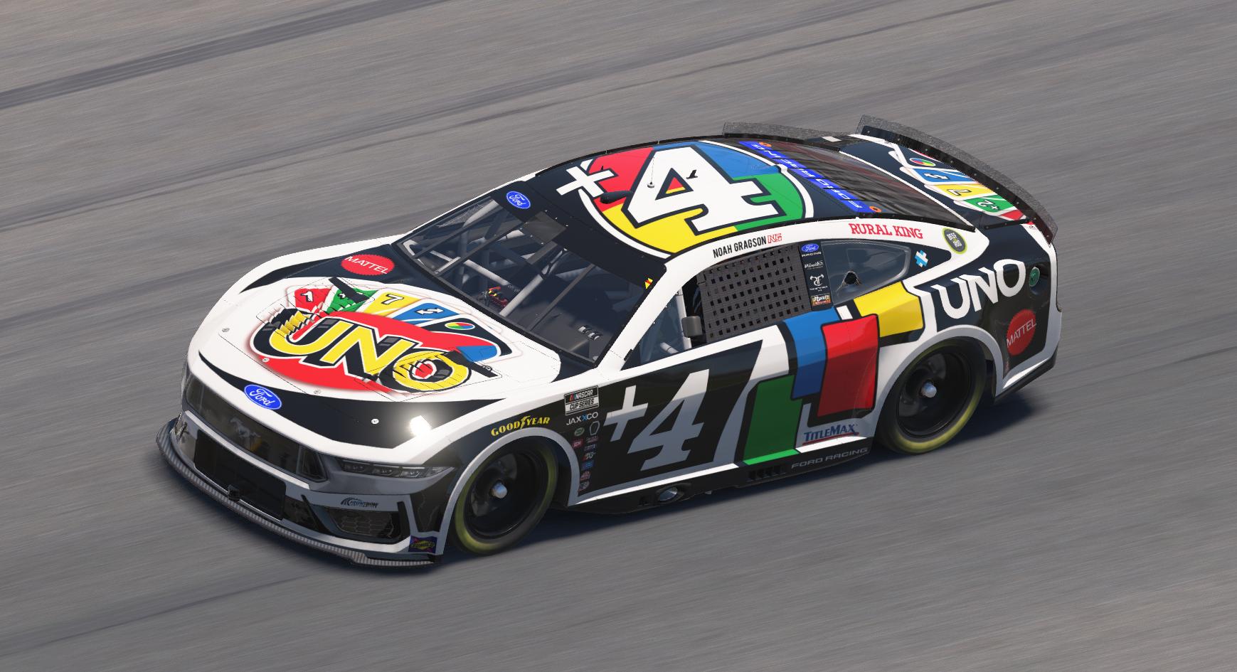 Preview of Noah Gragson - UNO Draw 4 by Jaxson Albin