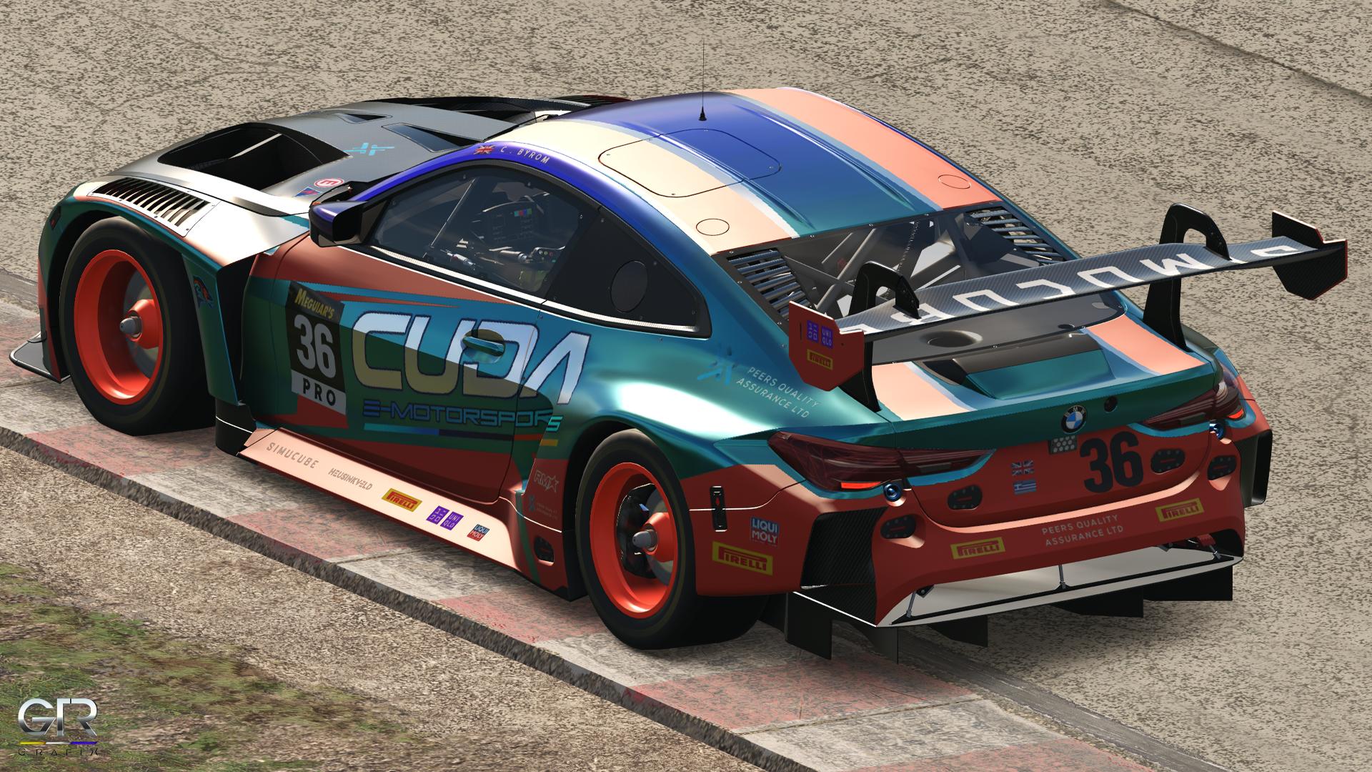 Preview of Cuda eMotorsports - #36 Bathurst 12h Livery by Lewis Archer