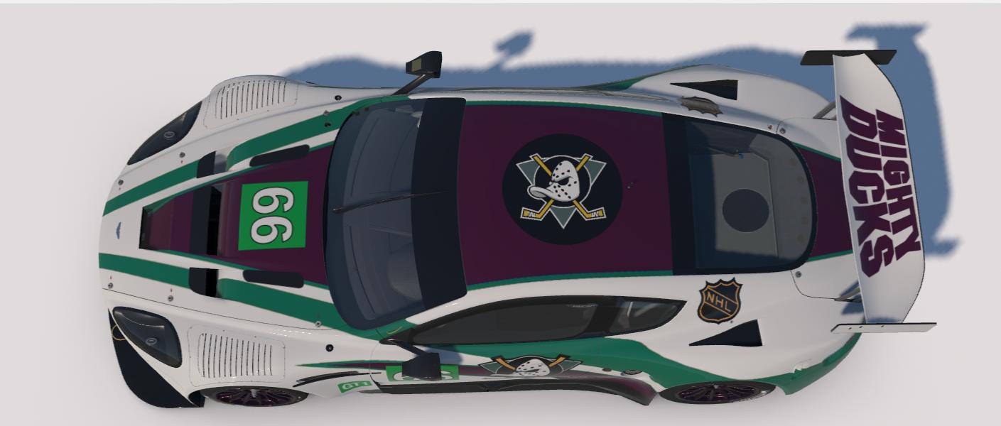 Preview of Mighty Ducks Aston Martin DBR9 by Scott Leitner2