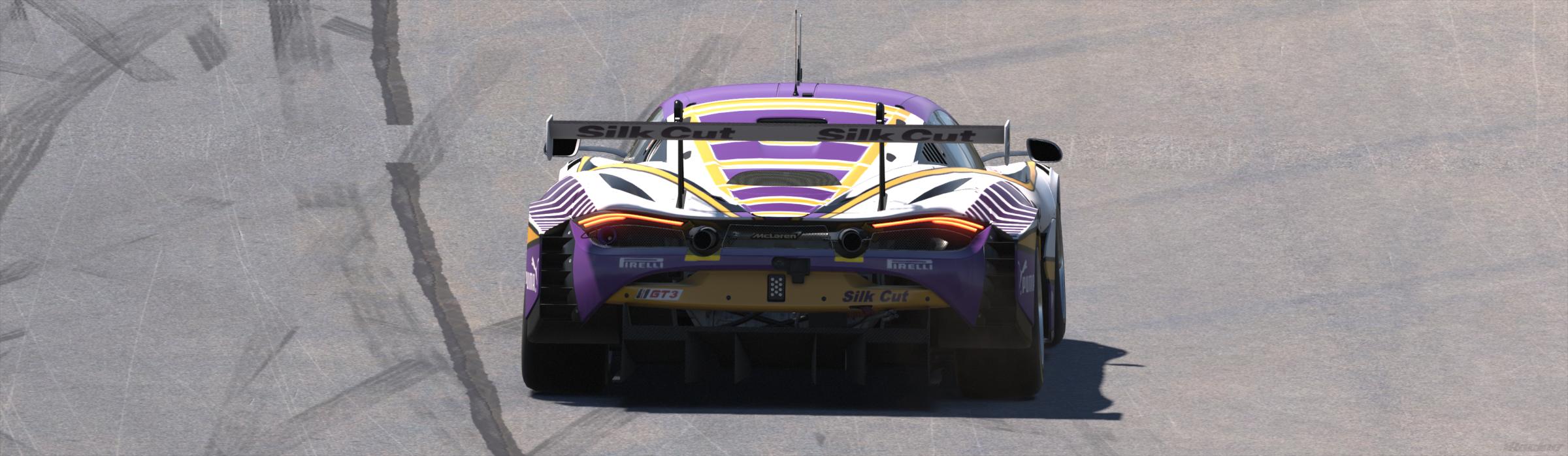 Preview of Silk Cut McLaren 720s GT3 EVO ..... NO# by Bernie Mobbs