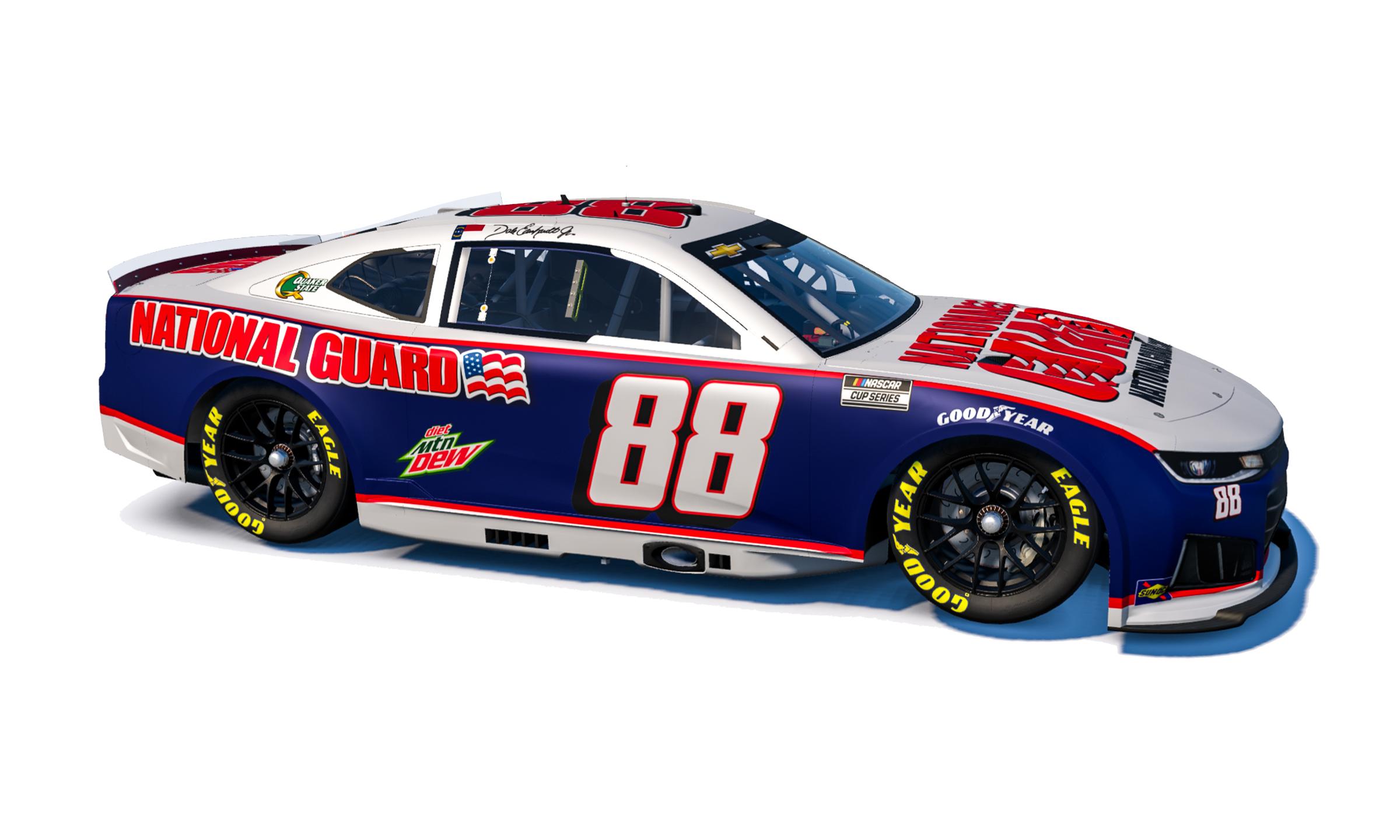 Preview of National Guard Chevrolet Camaro ZL1 Nextgen 2026 v3B 88 by Doyle Lowrance