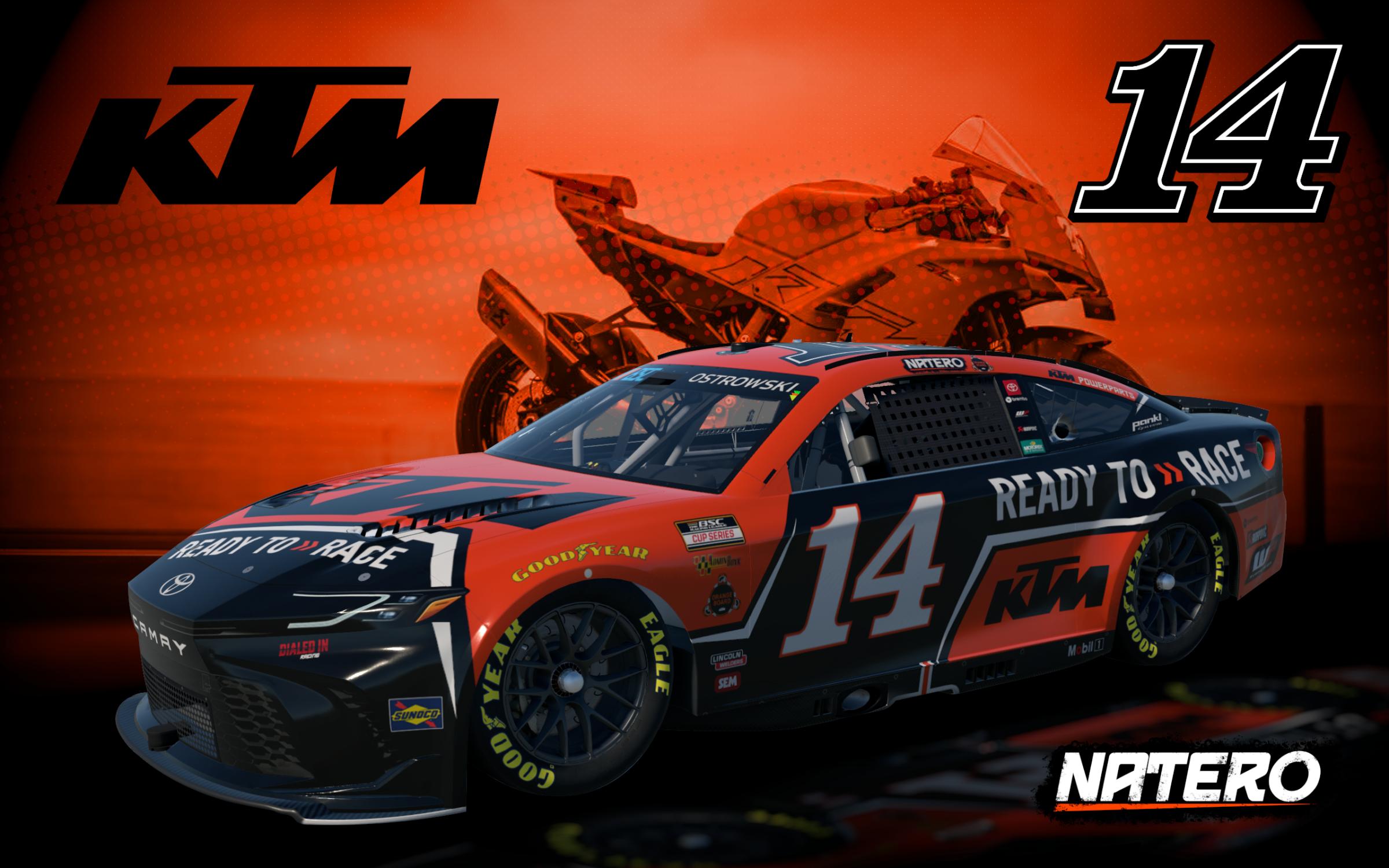 Preview of Nathaniel Ostrowski 2026 KTM Toyota Camry ( Fictional ) by Nathaniel O.