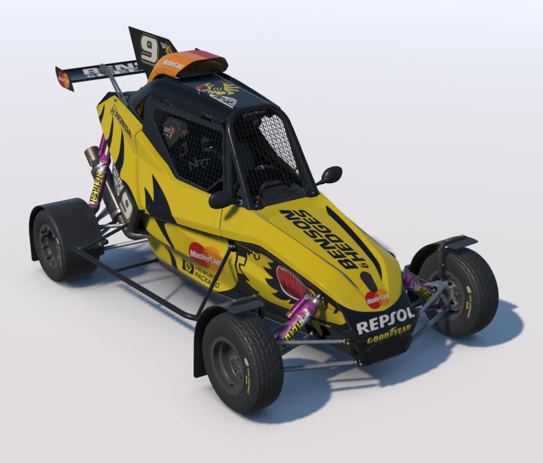 Jordan 198 Hornet CrossCar by Ian R. - Trading Paints