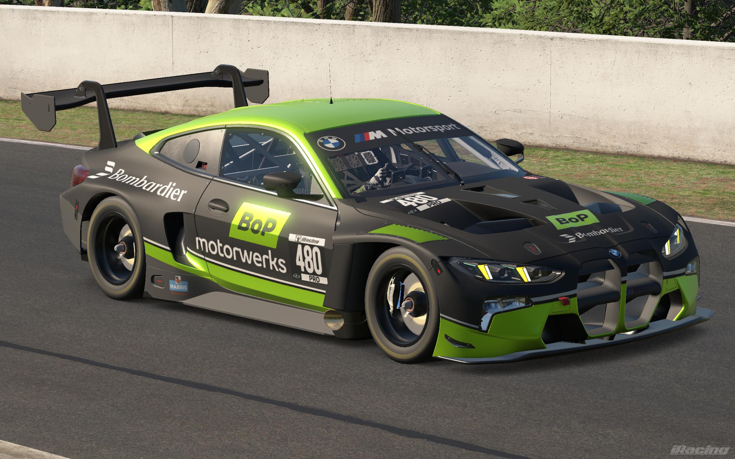 Preview of DJ Harris - BoP Motorwerks - 2026 Test Scheme by Darrel Harris