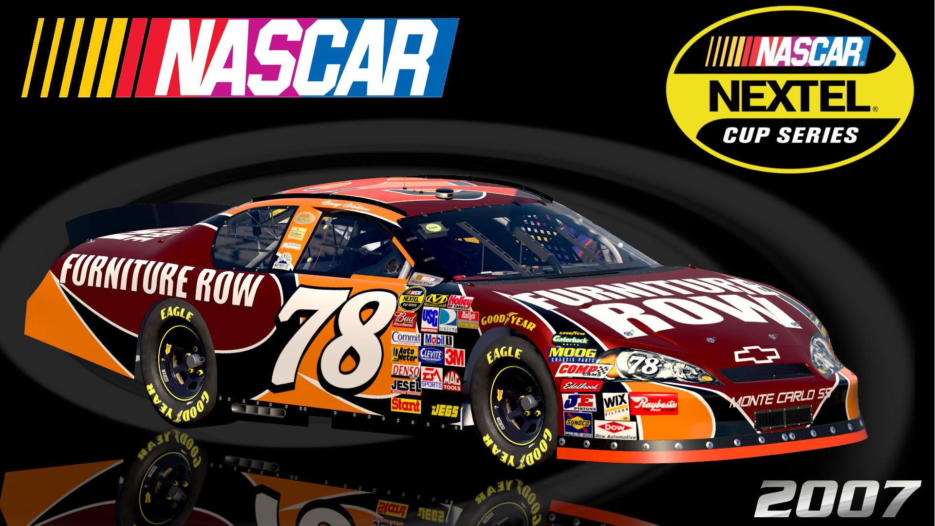 Preview of #78 Kenny Wallace 2007 Furniture Row v1 Chevrolet Monte Carlo SS by Christian Budd