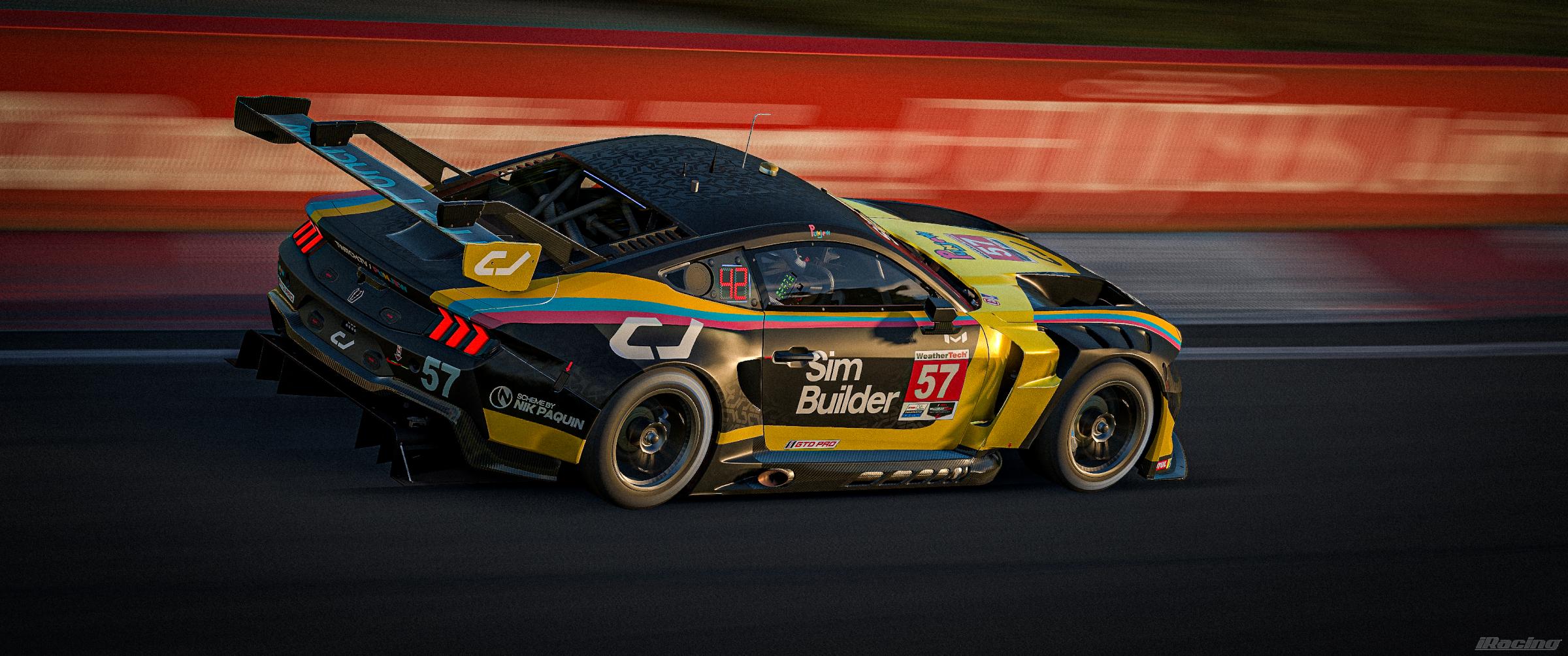 Preview of The Puncrew 2026 Ford Mustang GT3 by Nik Paquin