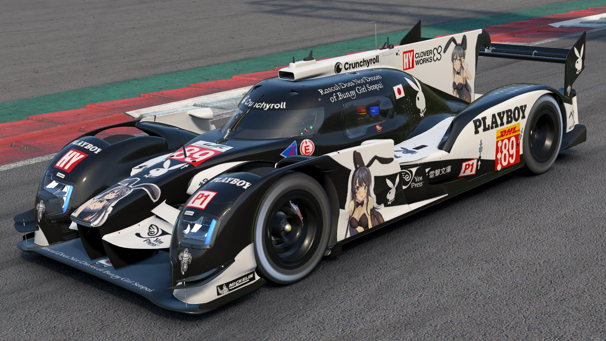 Preview of Mai Sakurajima Playboy Audi R18 by Jasper De Jong