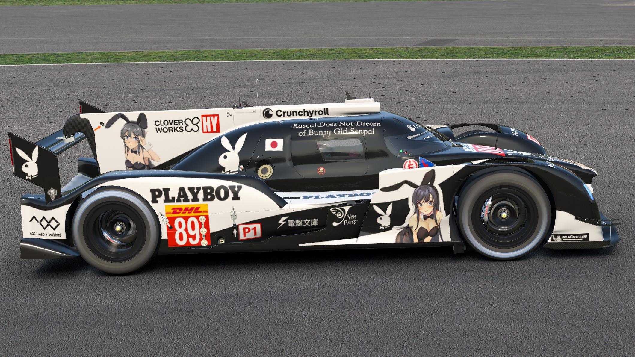 Preview of Mai Sakurajima Playboy Audi R18 by Jasper De Jong