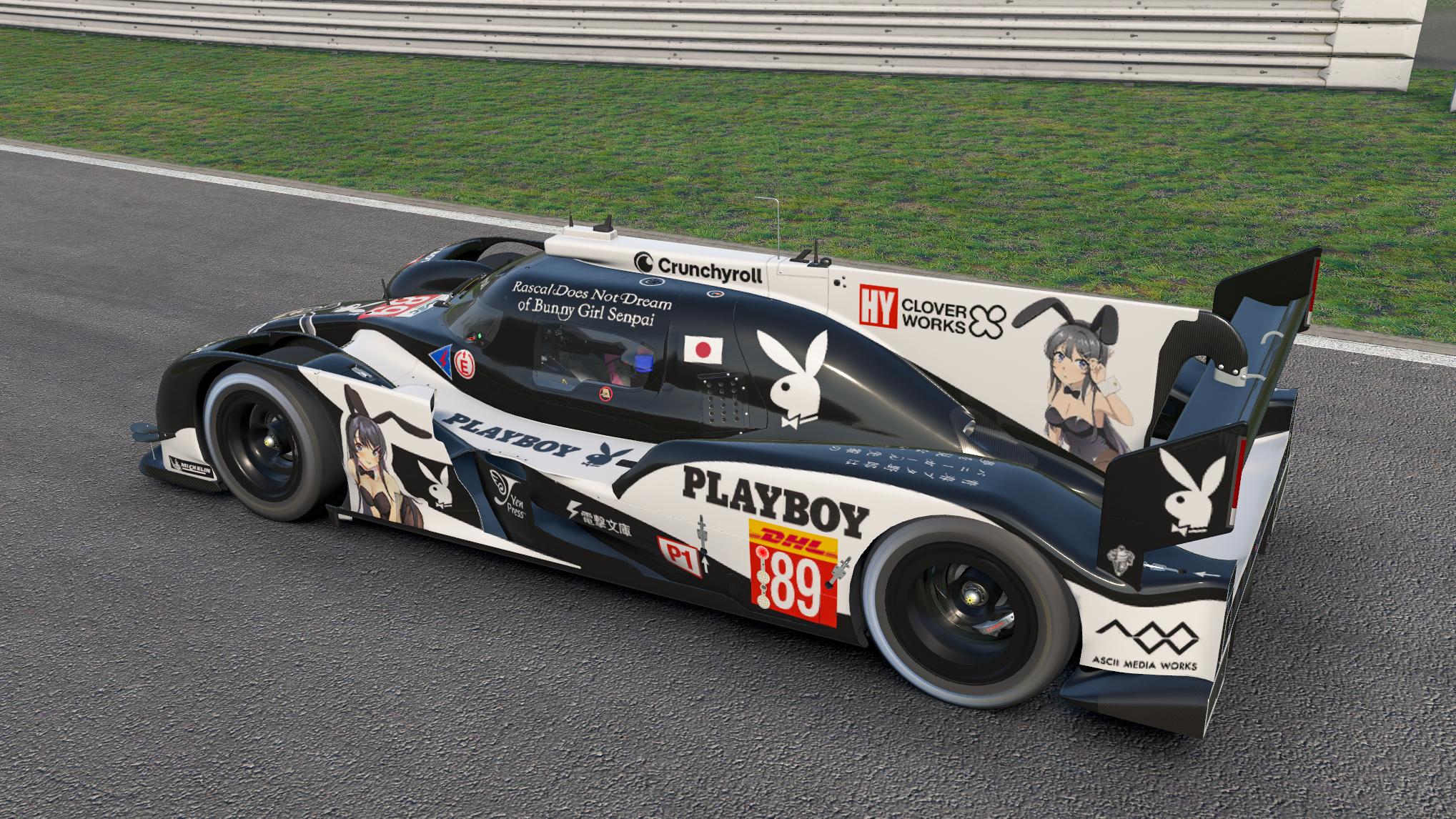 Preview of Mai Sakurajima Playboy Audi R18 by Jasper De Jong