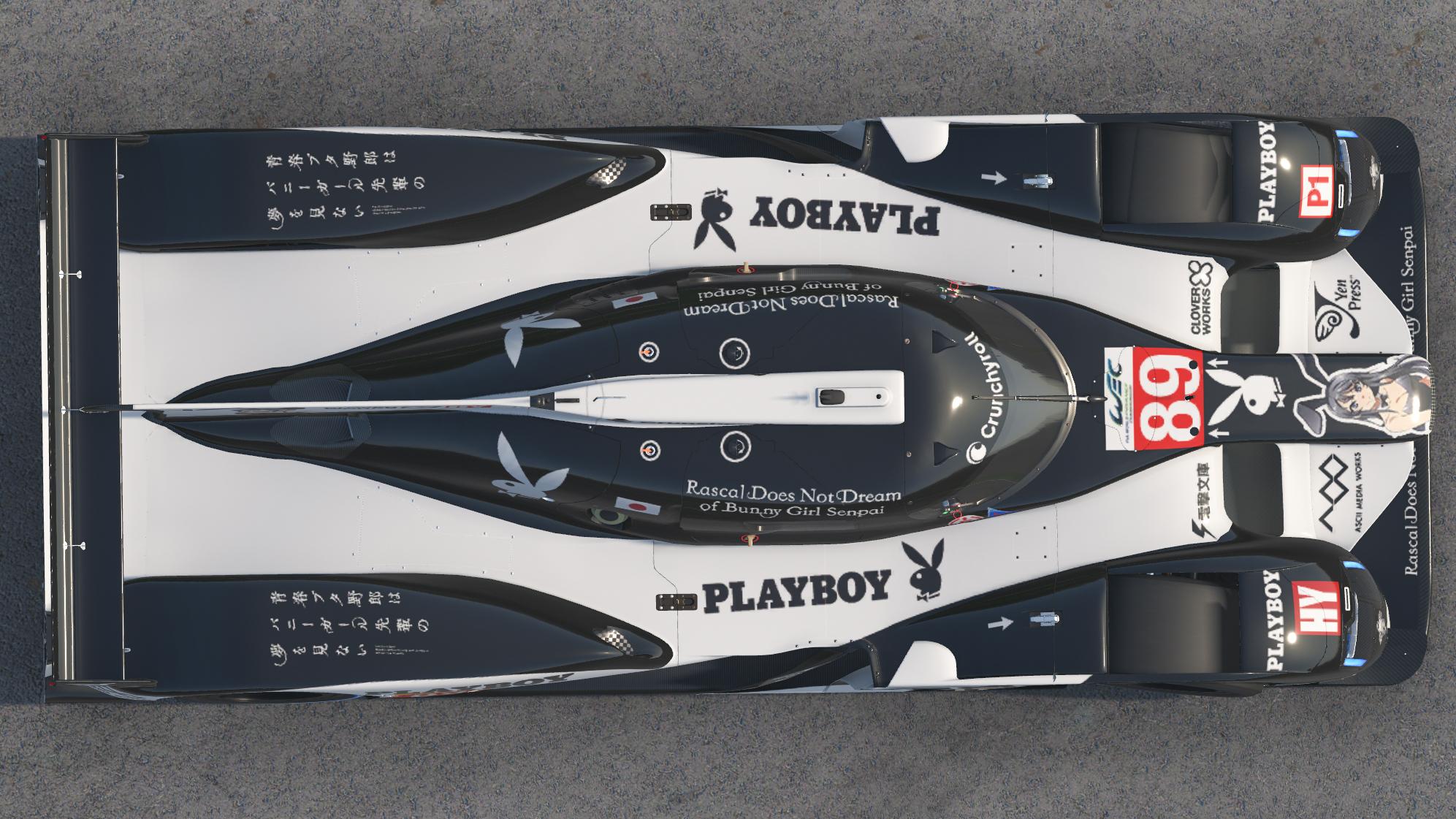 Preview of Mai Sakurajima Playboy Audi R18 by Jasper De Jong