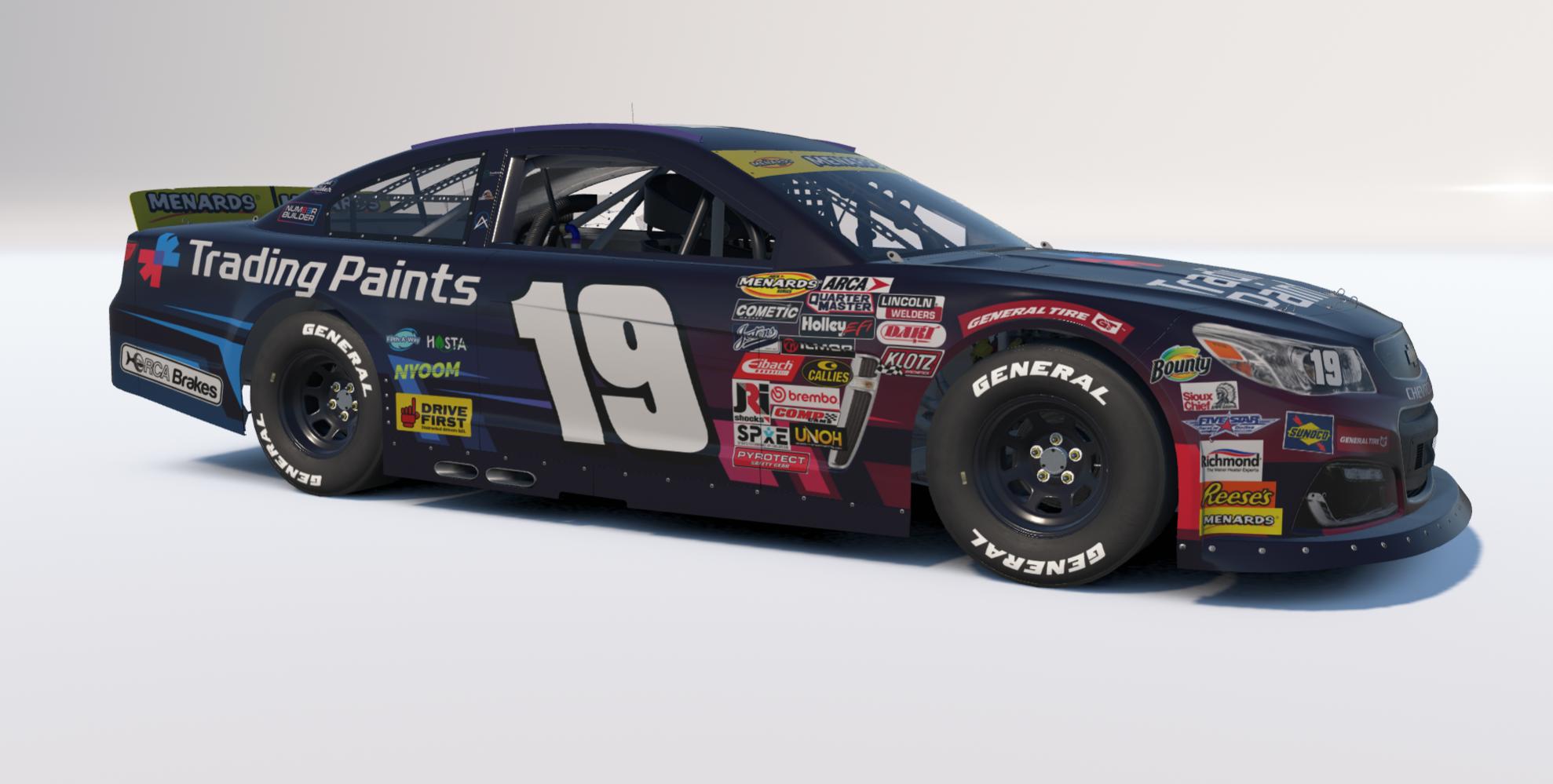Preview of Trading Paints ARCA Chevrolet SS by Steve Luvender