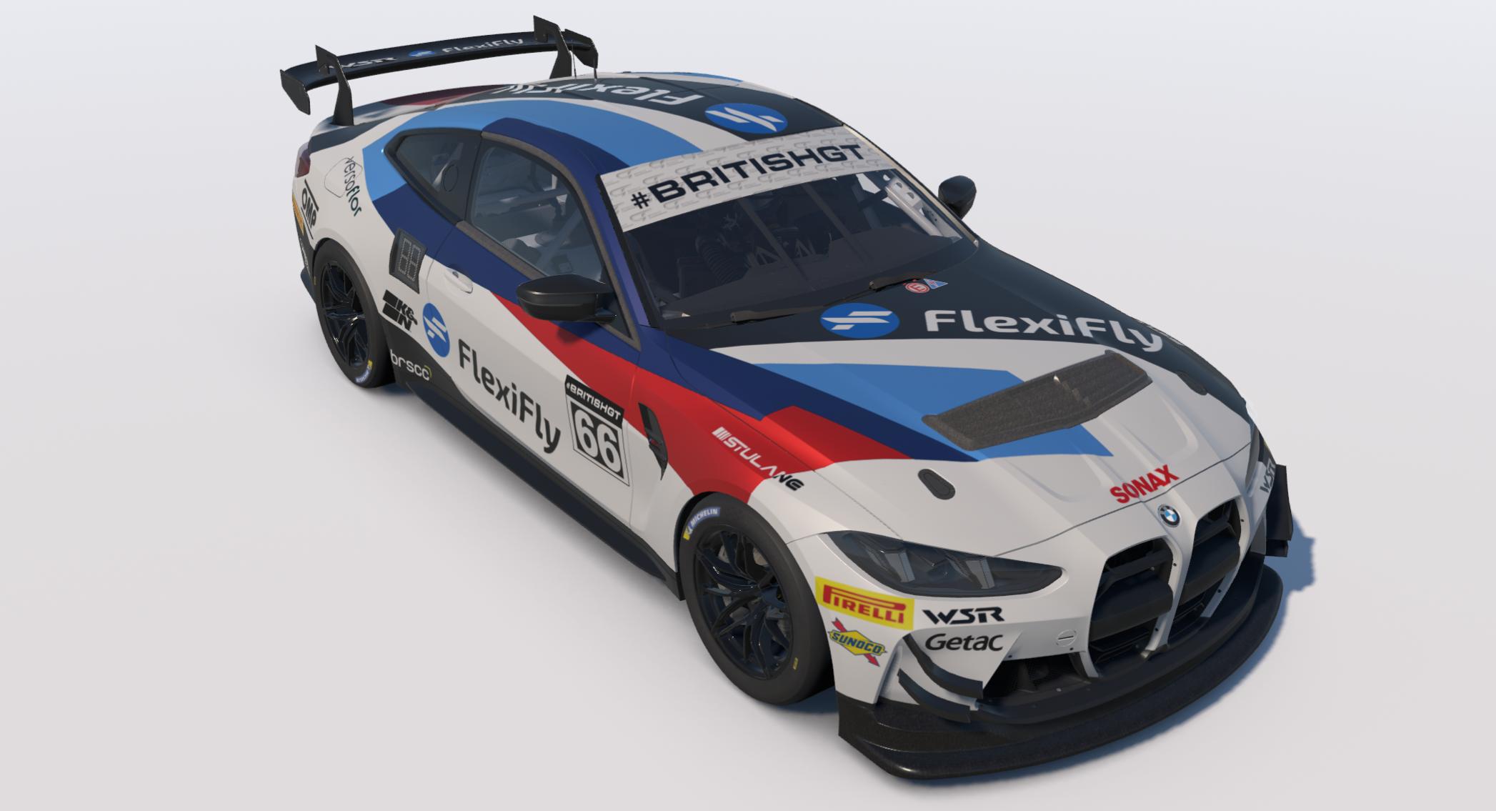 Preview of West Surrey Racing (WSR) FlexiFly 2026 Livery Concept for the British GT Championship by Keith Archer
