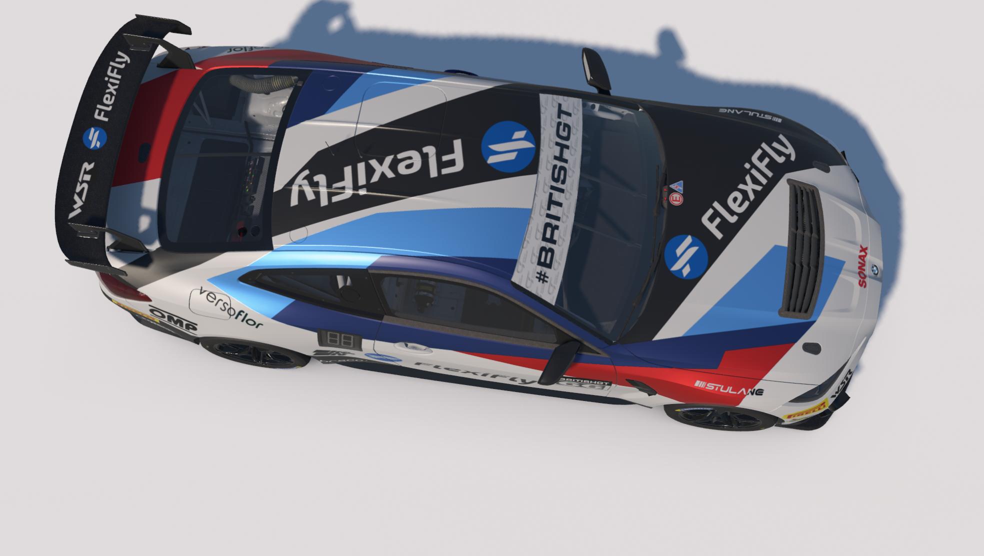 Preview of West Surrey Racing (WSR) FlexiFly 2026 Livery Concept for the British GT Championship by Keith Archer