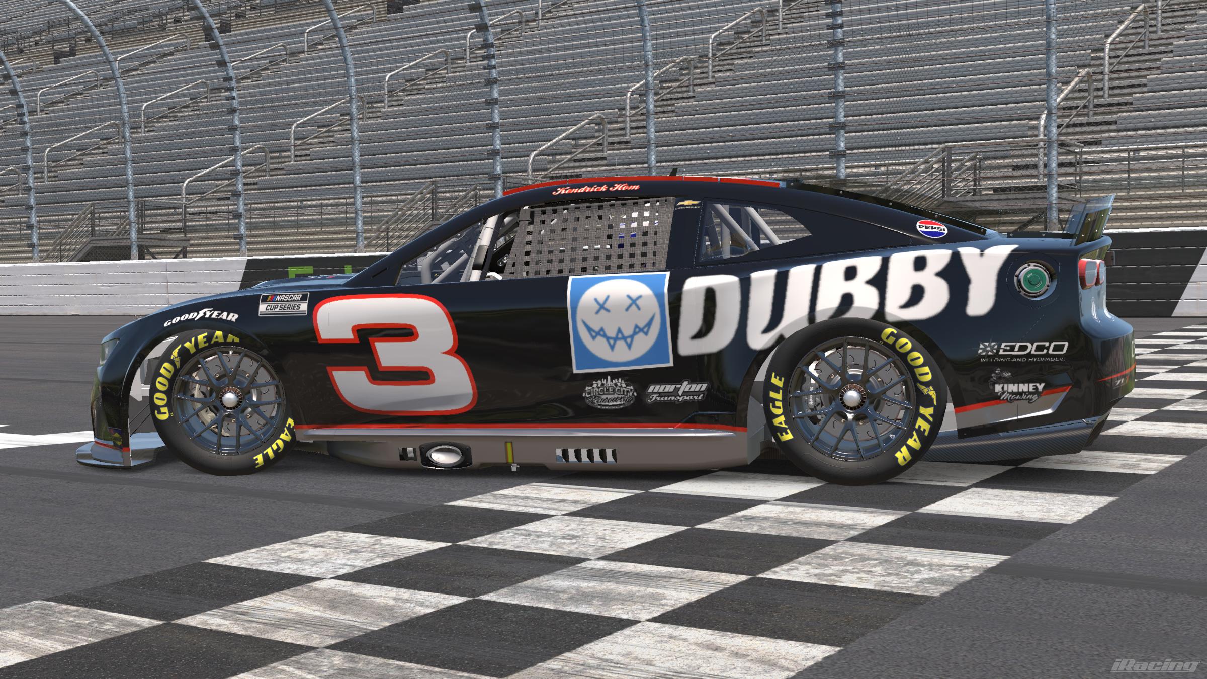 Preview of #3 Dubby Energy Chevrolet Next Gen Cup  by Kendrick Hom