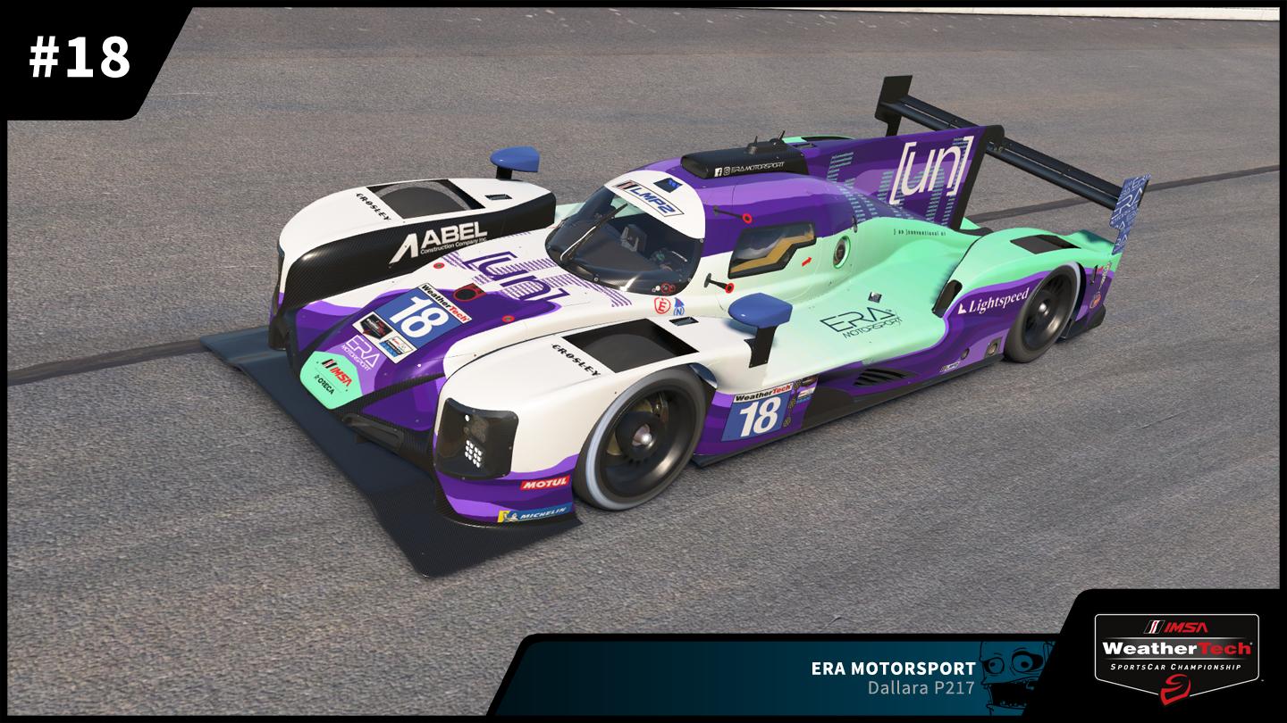 Preview of #18 Era Motorsport Dallara P217 2026 IMSA Weathertech SportsCar Championship by Zack W Gould