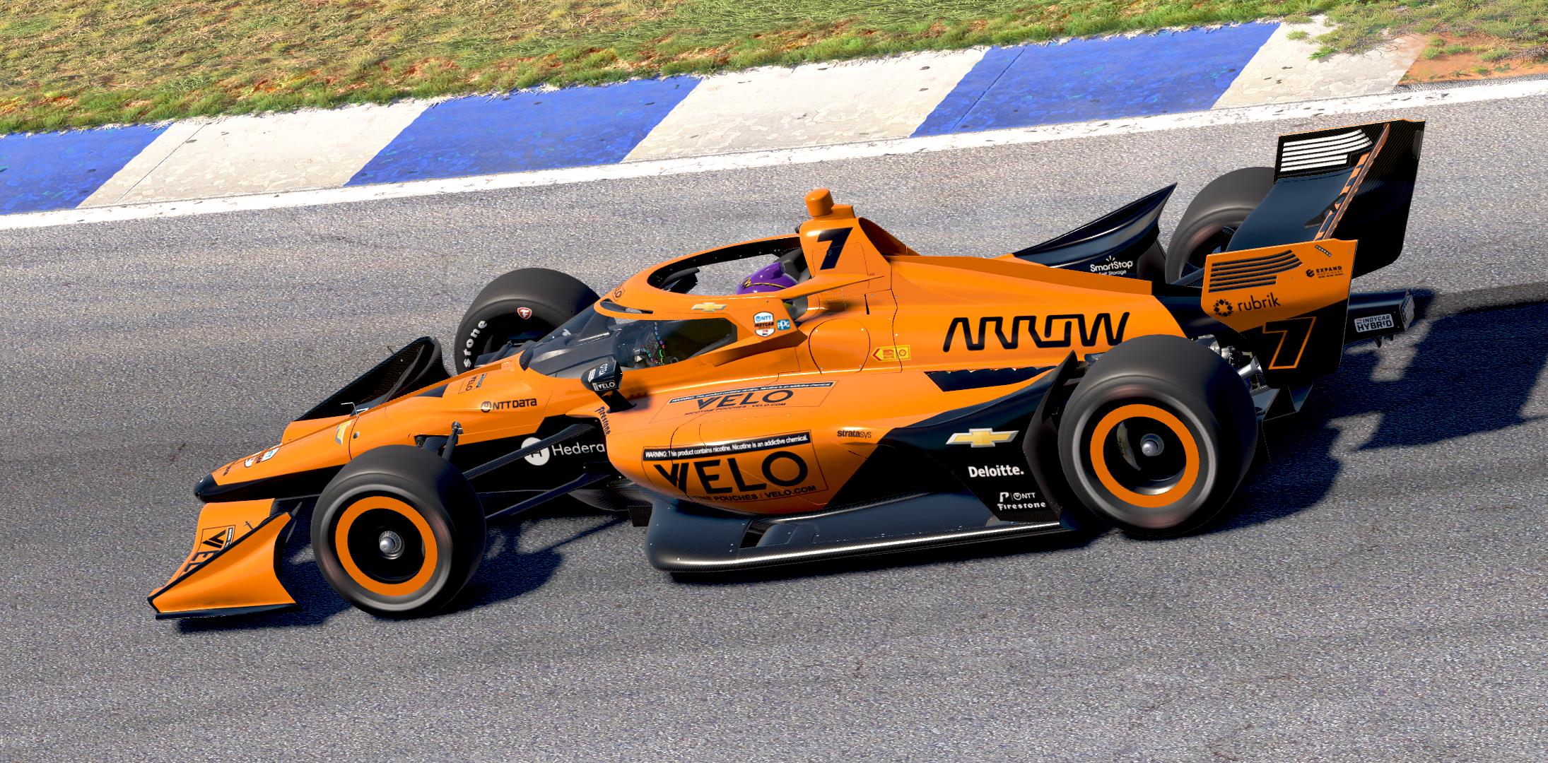 Preview of Christian Lundgaard Velo Arrow McLaren 2026 by Tyler Tucker