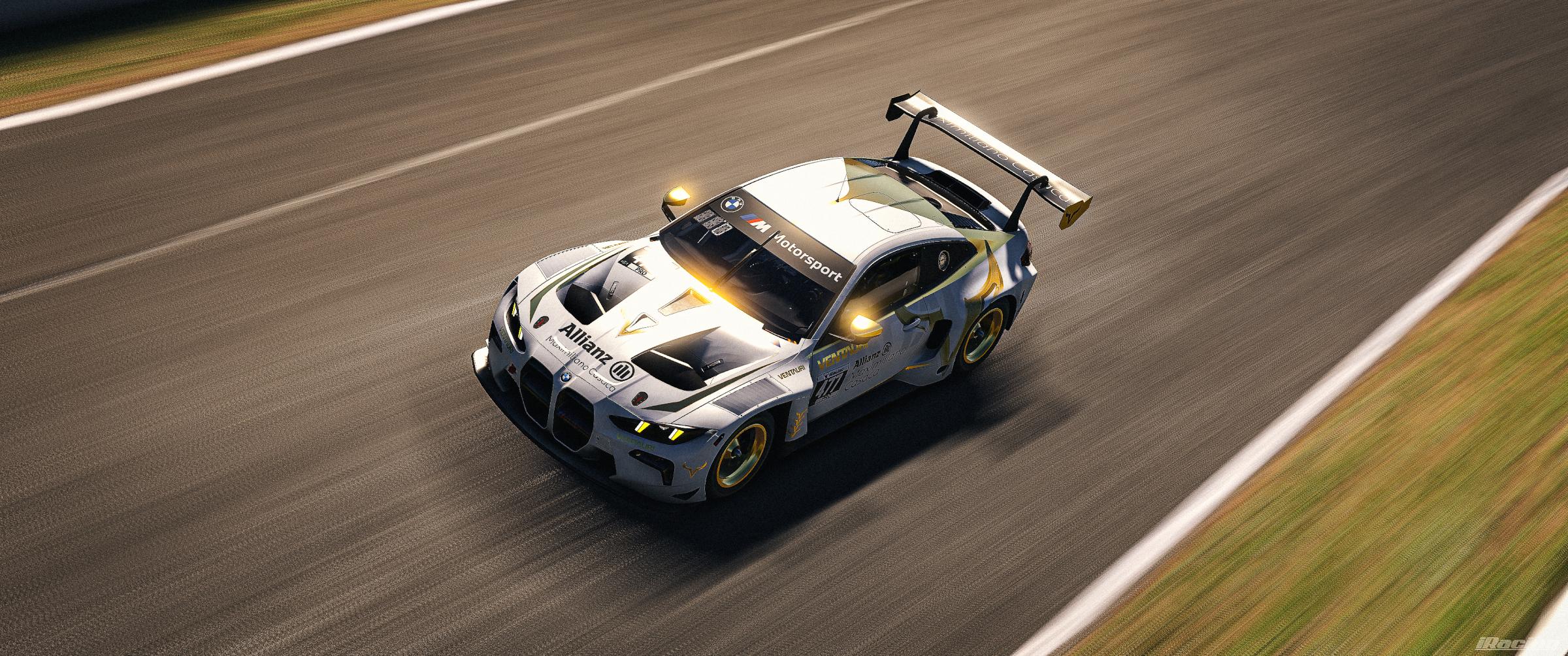 Preview of Ventauri Esports White BMW GT3 by Nik Paquin