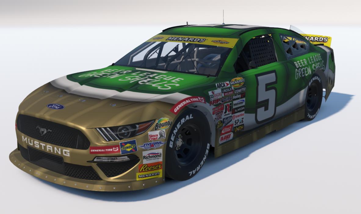 Preview of Green Shells ARCA Ford Mustang by Carson C.