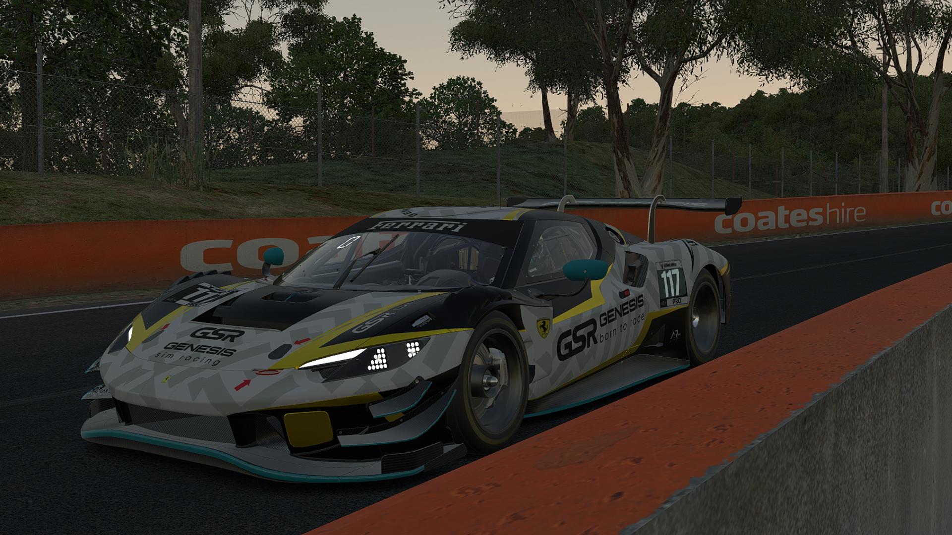 Preview of Ferrari 296 GT3 GENESIS by Arturo Romero