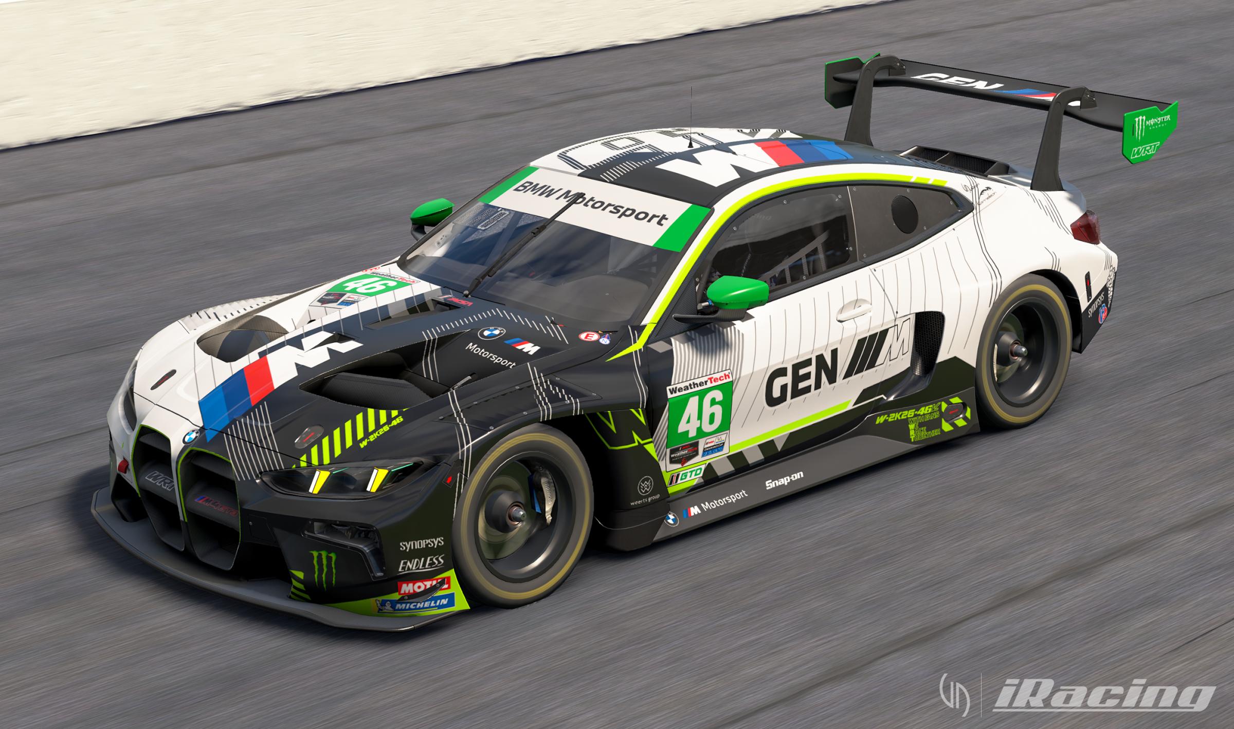 Preview of WRT #46 2026 IMSA GTD by Ugo Degani