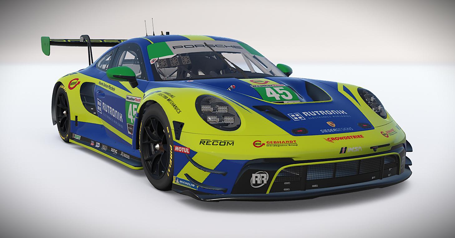 Preview of Porsche 911 GT3 R (992) GTD RUTRONIK by Hallam Cott