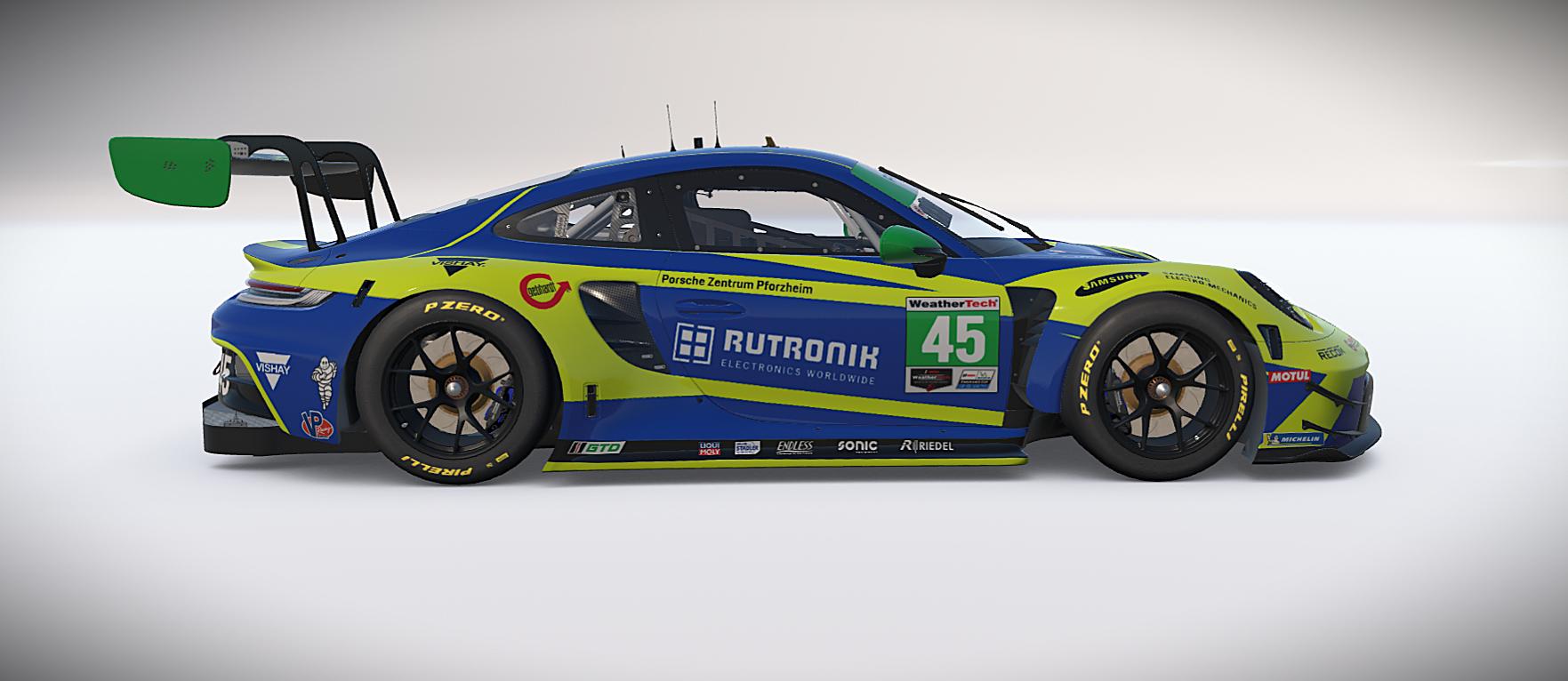 Preview of Porsche 911 GT3 R (992) GTD RUTRONIK by Hallam Cott
