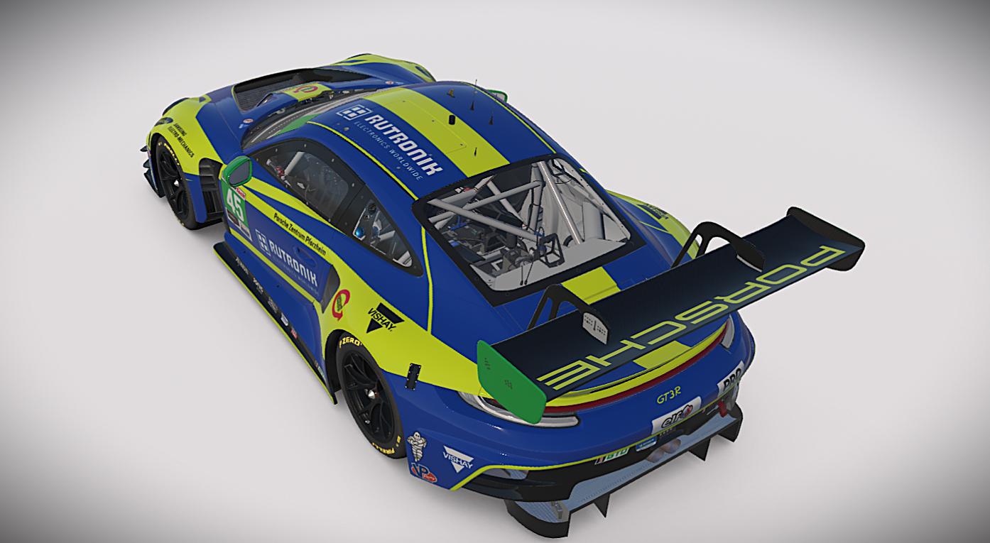 Preview of Porsche 911 GT3 R (992) GTD RUTRONIK by Hallam Cott