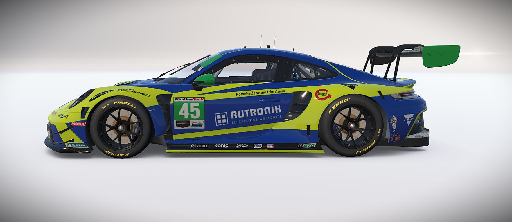 Preview of Porsche 911 GT3 R (992) GTD RUTRONIK by Hallam Cott