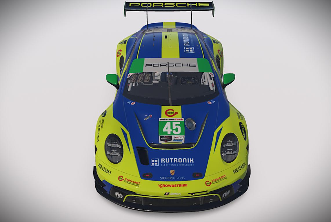 Preview of Porsche 911 GT3 R (992) GTD RUTRONIK by Hallam Cott