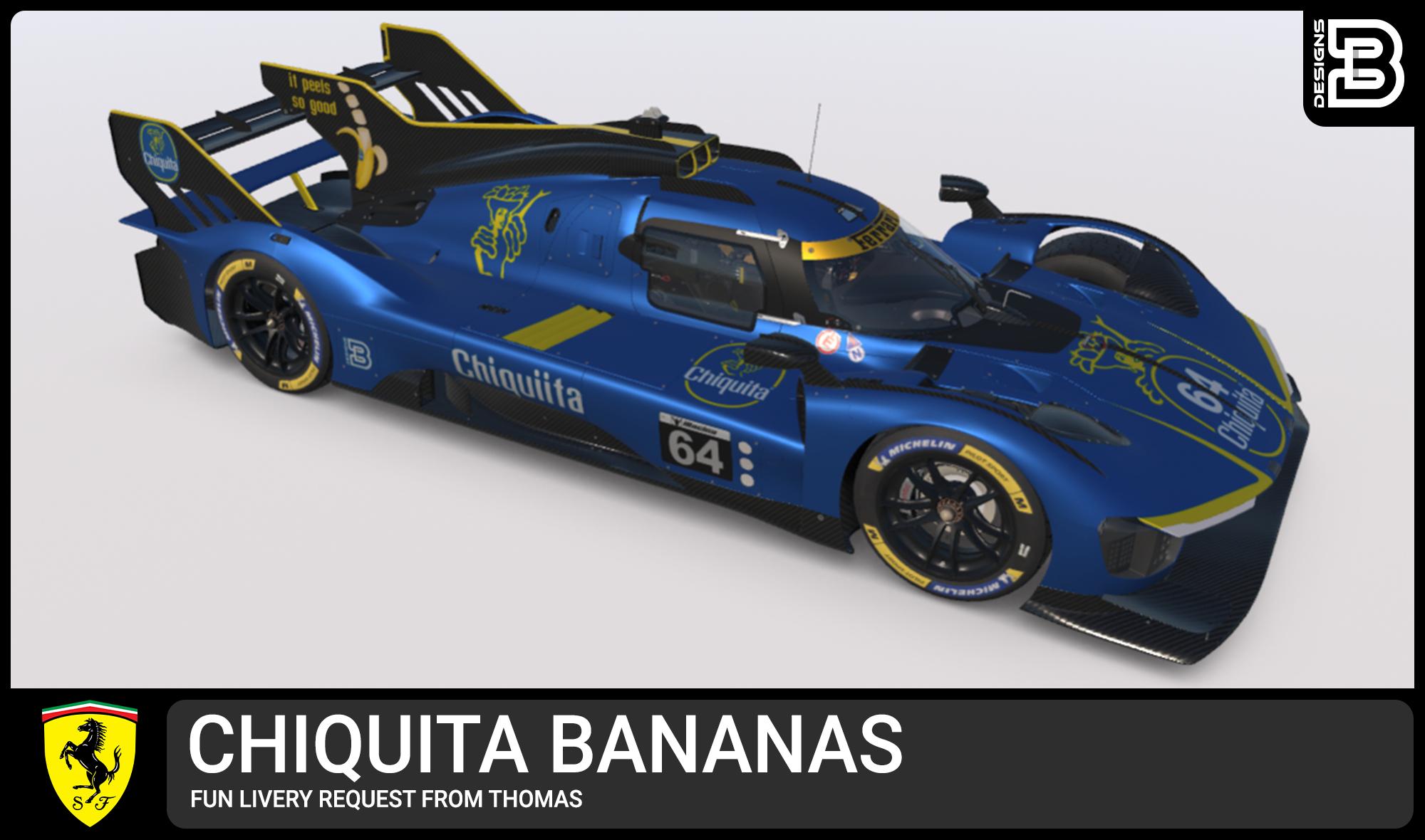 Preview of Chiquita Ferrari 499P by Bryan Westerveld