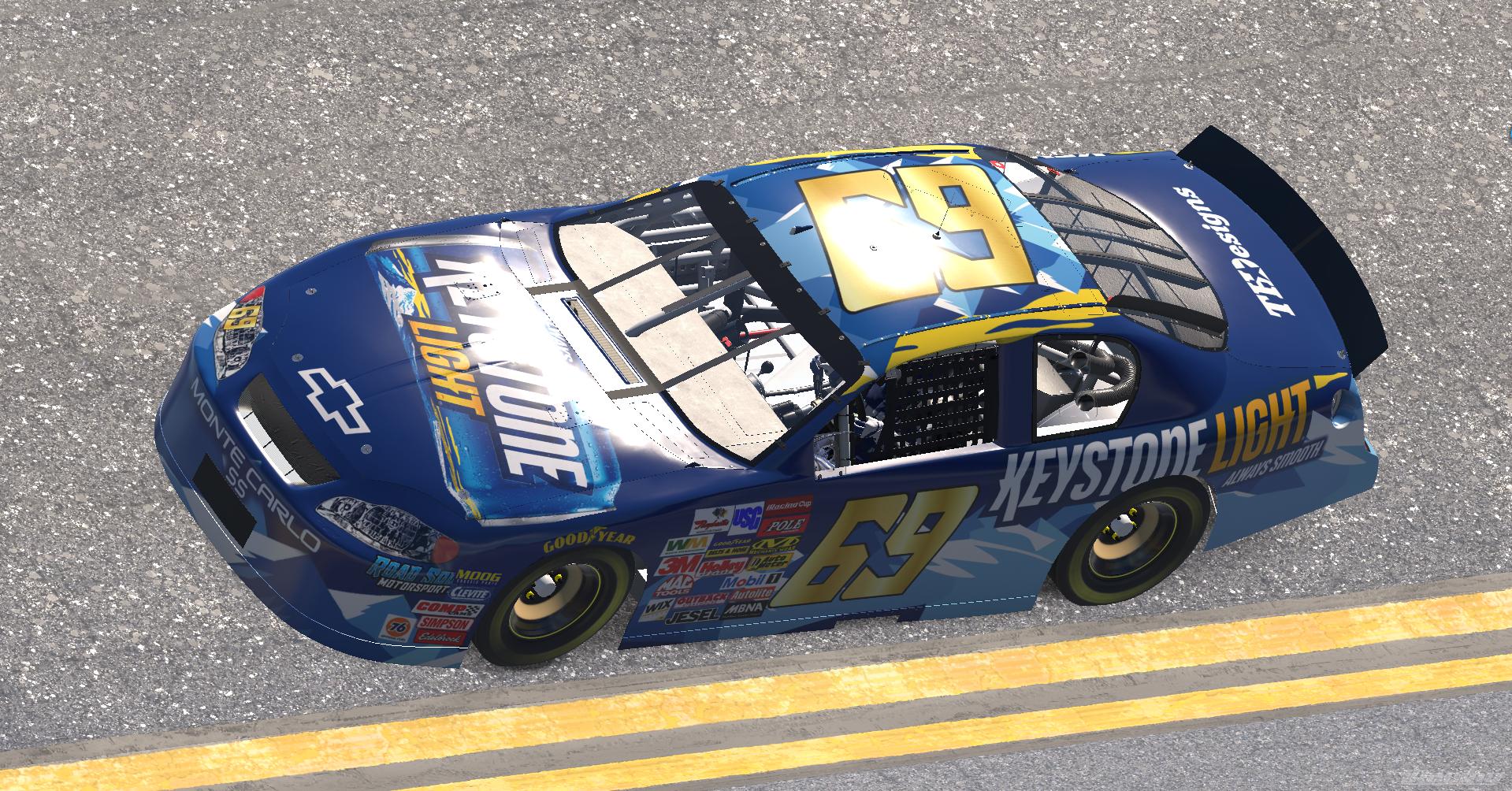 Preview of 2026 - #69 - SS - Johnathan Melicia - Keystone Light - 2026 Gen4 Cup Series by Teejay Handley