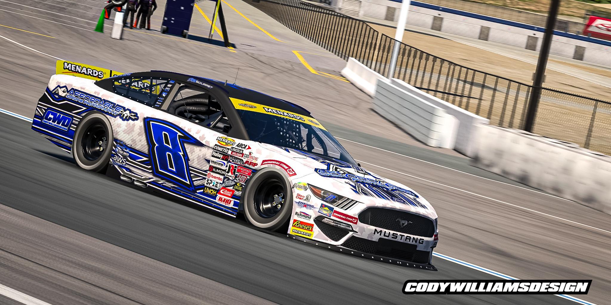 Preview of Simon Bourret ARCA Mustang! by Cody G Williams
