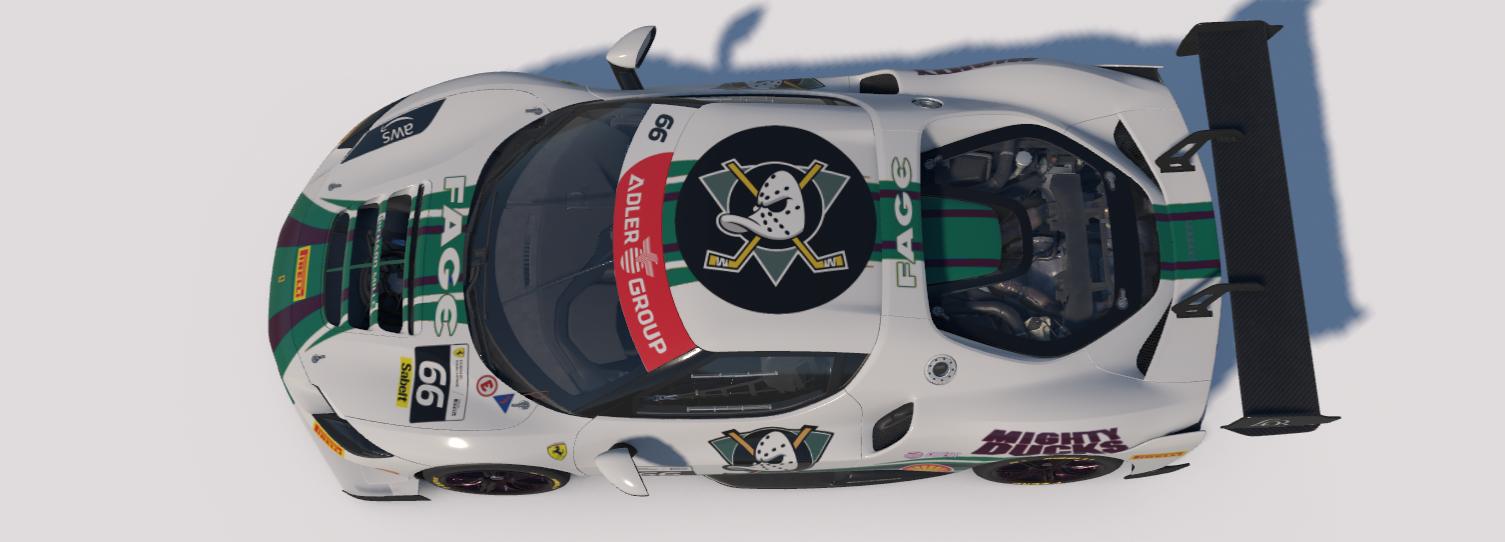 Preview of Mighty Ducks Ferrari 296 Challenge GT3 by Scott Leitner2