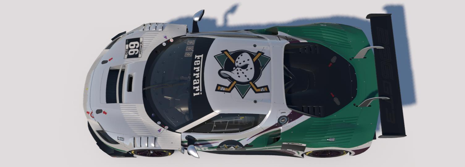 Preview of Mighty Ducks Ferrari 296 GT3 by Scott Leitner2