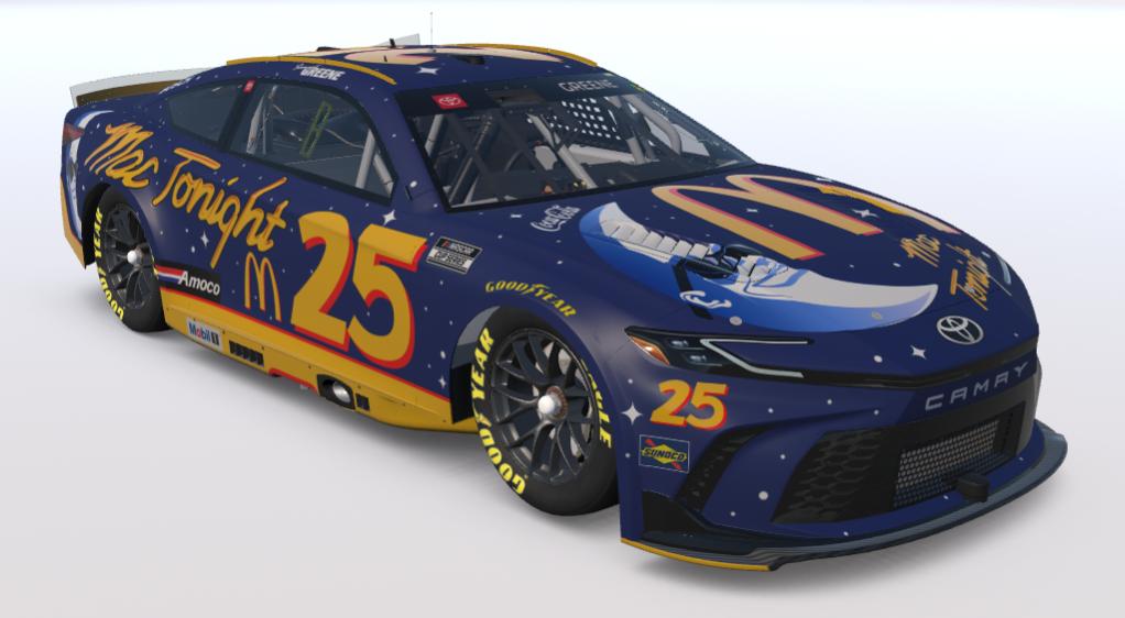 Preview of SGRD 2026 Mac Tonight NextGen Toyota Camry (Sim Stamped) by Samuel Greene