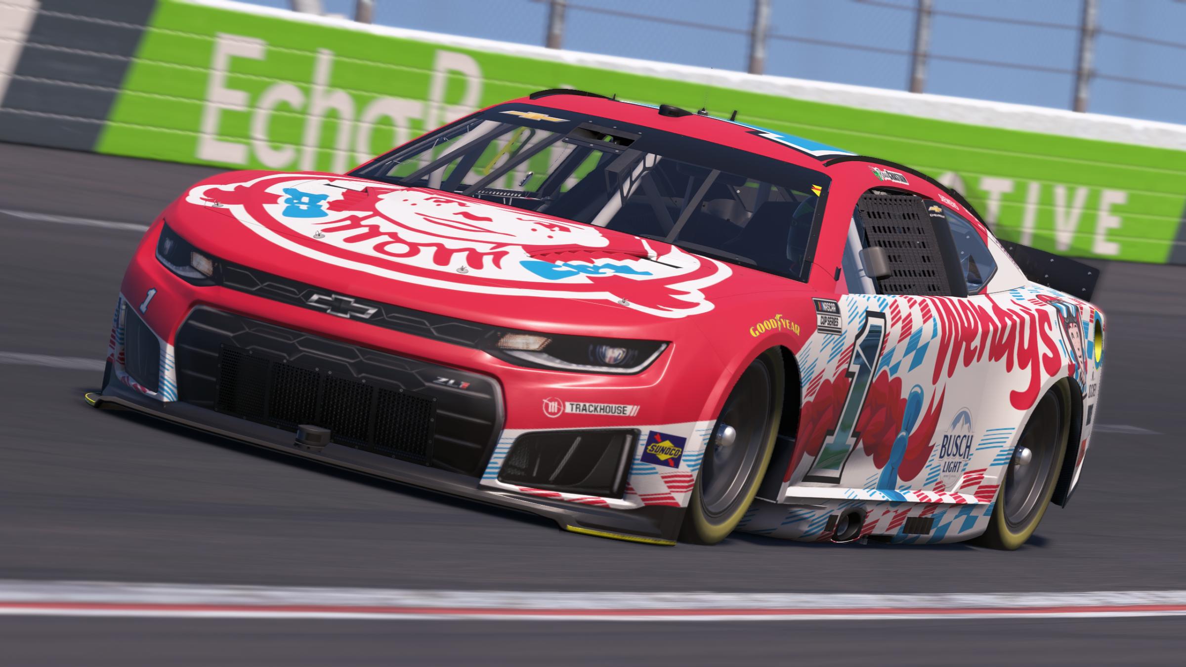 Preview of Ross Chastain Trackhouse Racing Wendys by Mick J.