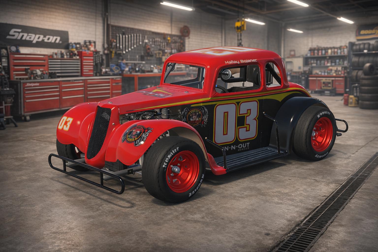 Preview of 03 HALEY BOJANAC Legends Ford34c by Tony Rice LXIV