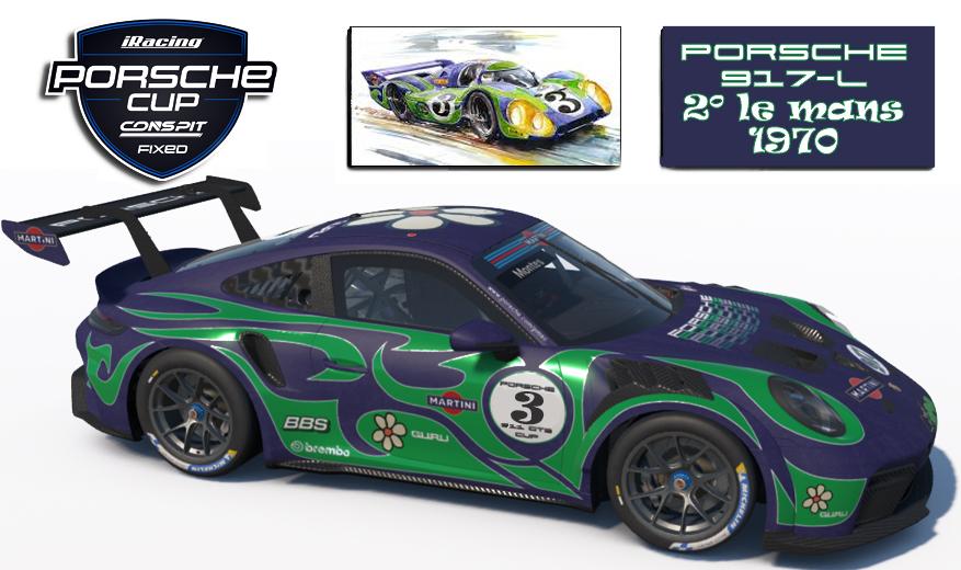 Preview of Interpretación Porsche 917-L (Hippie) /Le Mans 1970 by Francisco Montes