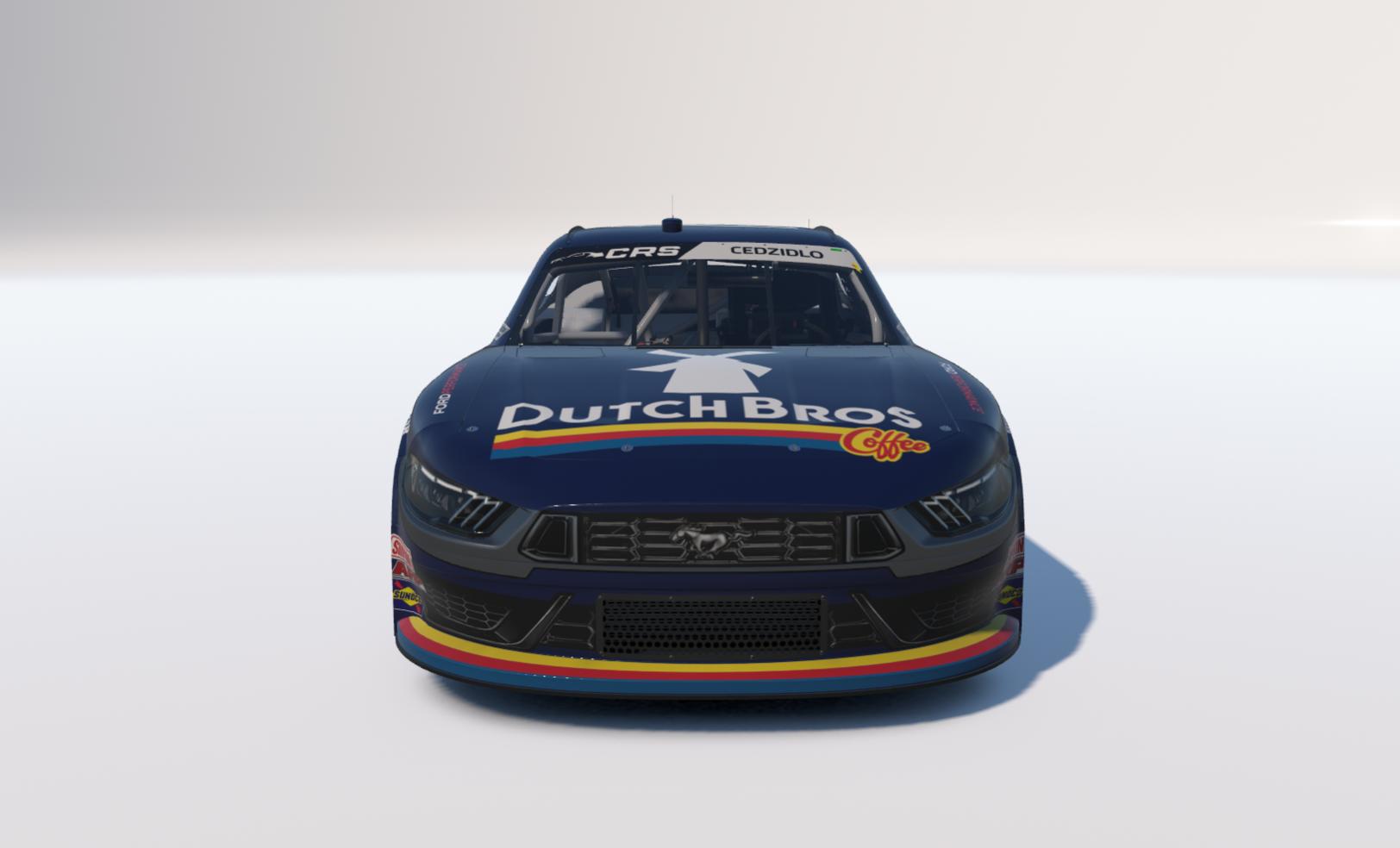 Preview of 2026 Dutch Bros Coffee NASCAR Xfinity Ford Mustang by Travis C.