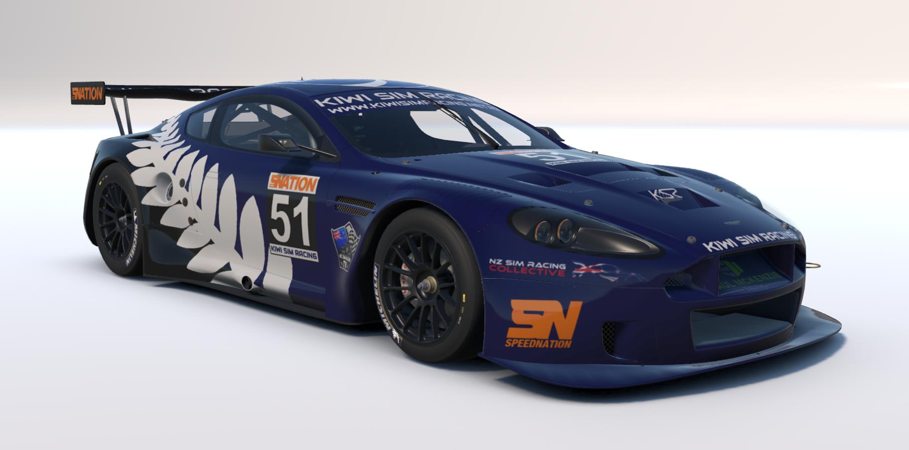 Preview of KSR - Kiwi Sim Racing - Aston Martin GT1 Alternate Livery by Matthew Pluck2