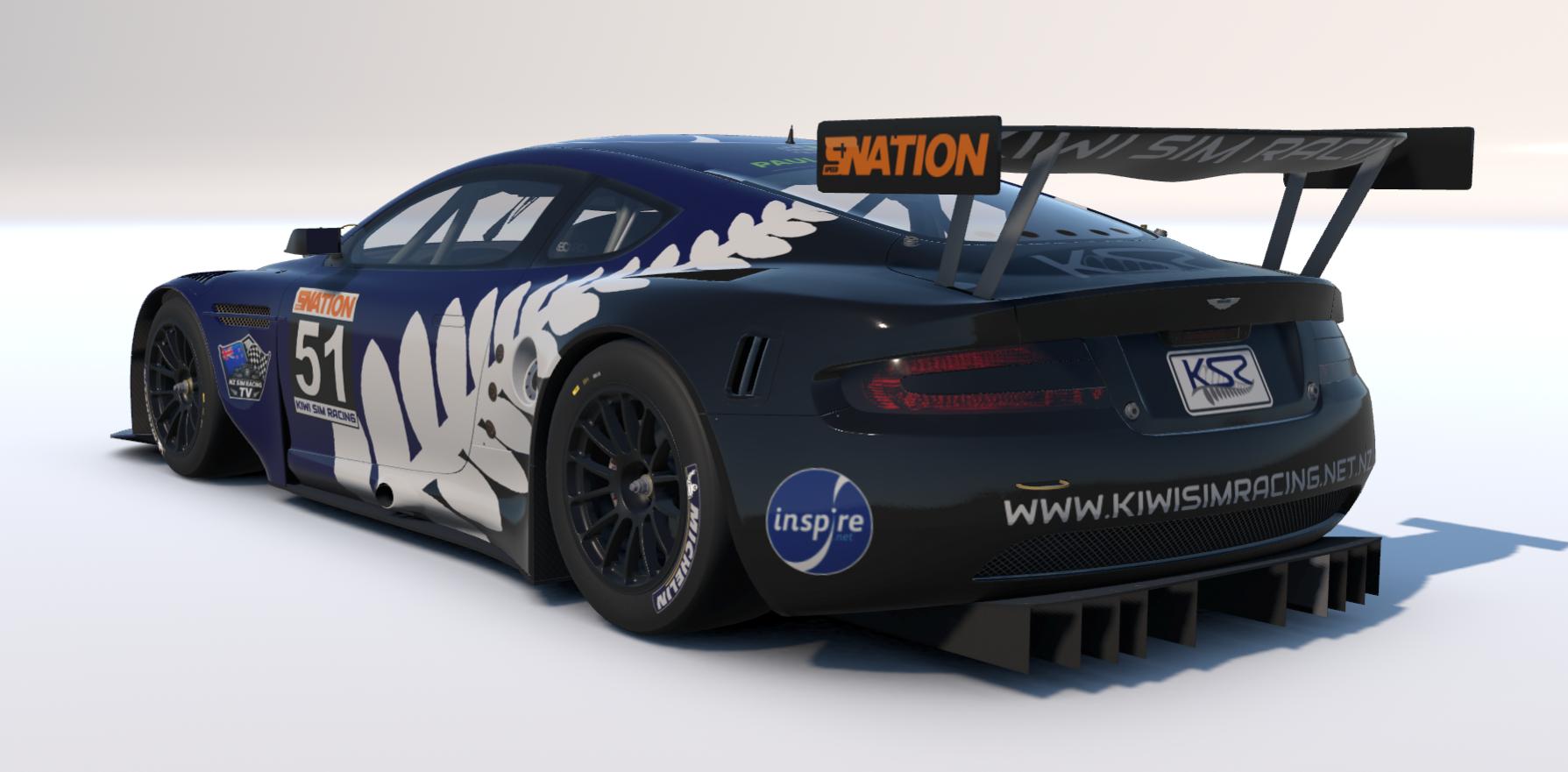 Preview of KSR - Kiwi Sim Racing - Aston Martin GT1 Alternate Livery by Matthew Pluck2