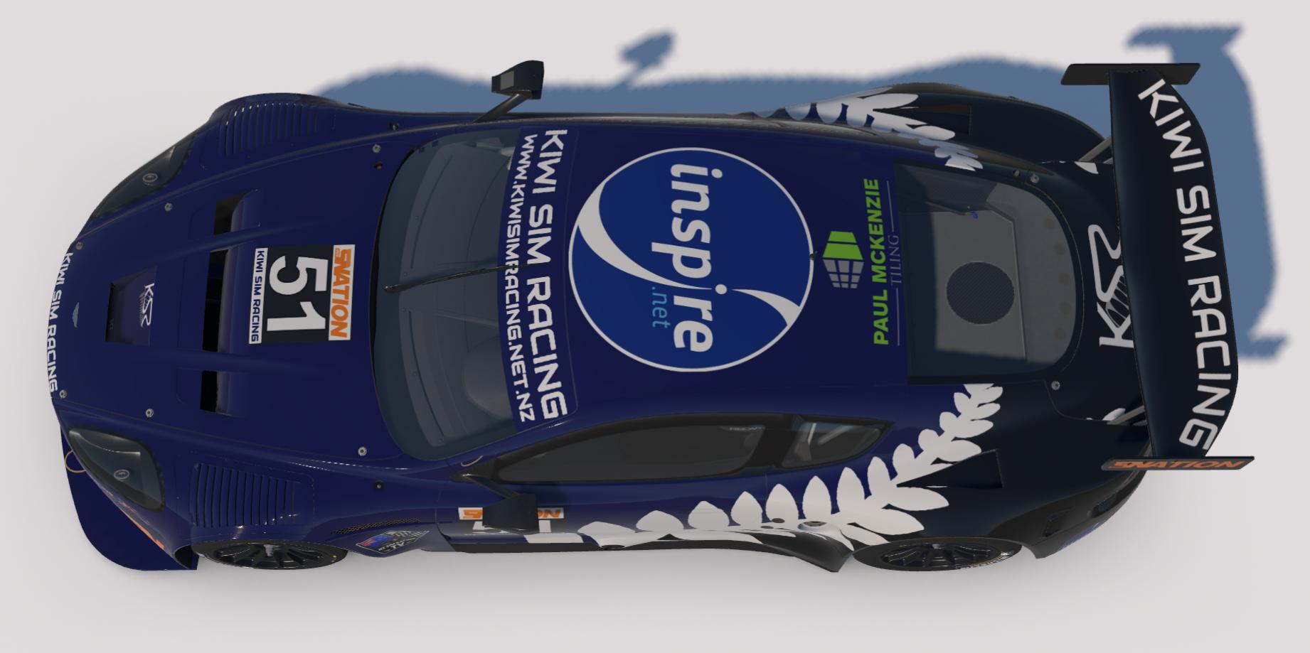 Preview of KSR - Kiwi Sim Racing - Aston Martin GT1 Alternate Livery by Matthew Pluck2