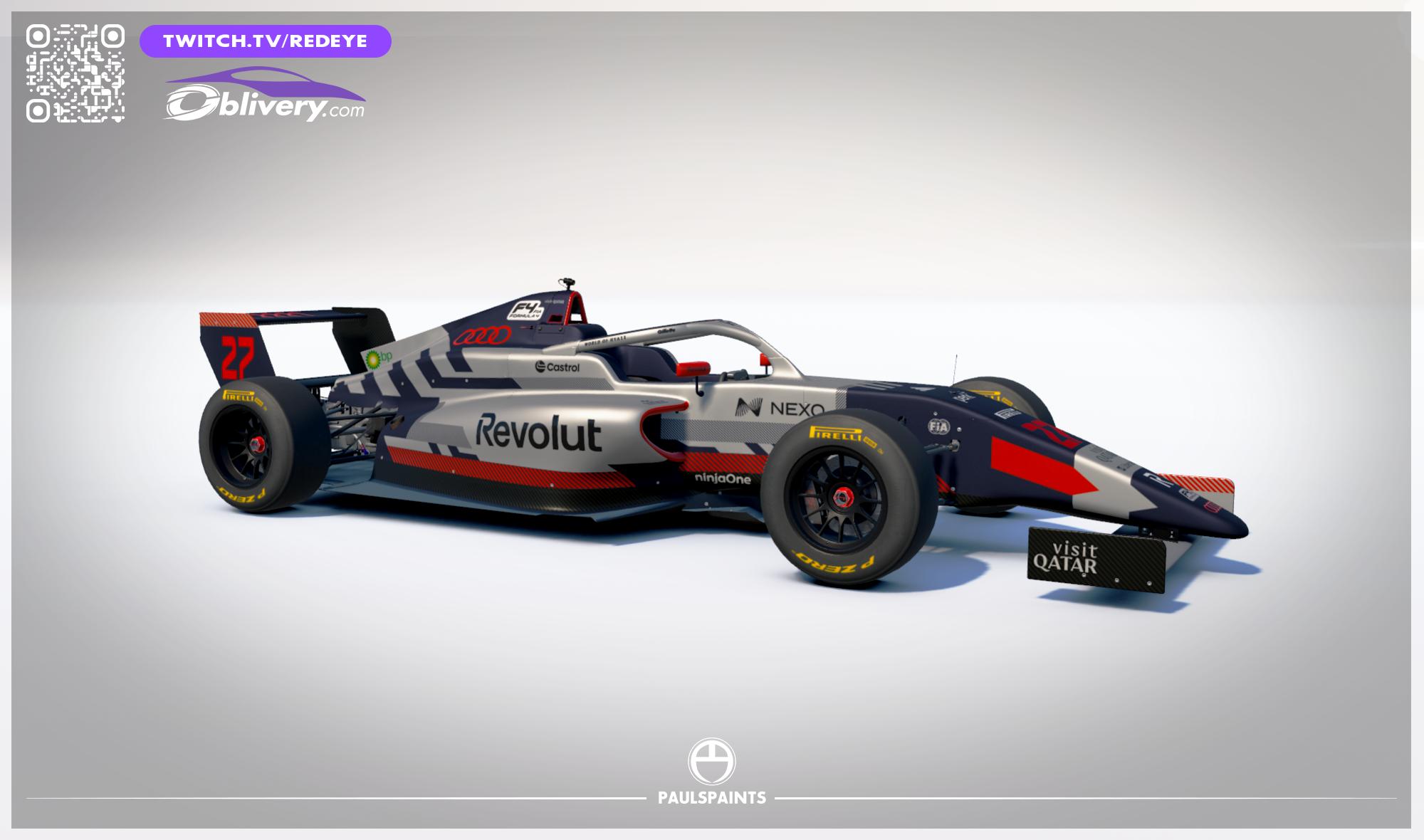 Preview of 2026 Audi F1 Concept for F4 by Paul R Chaloner