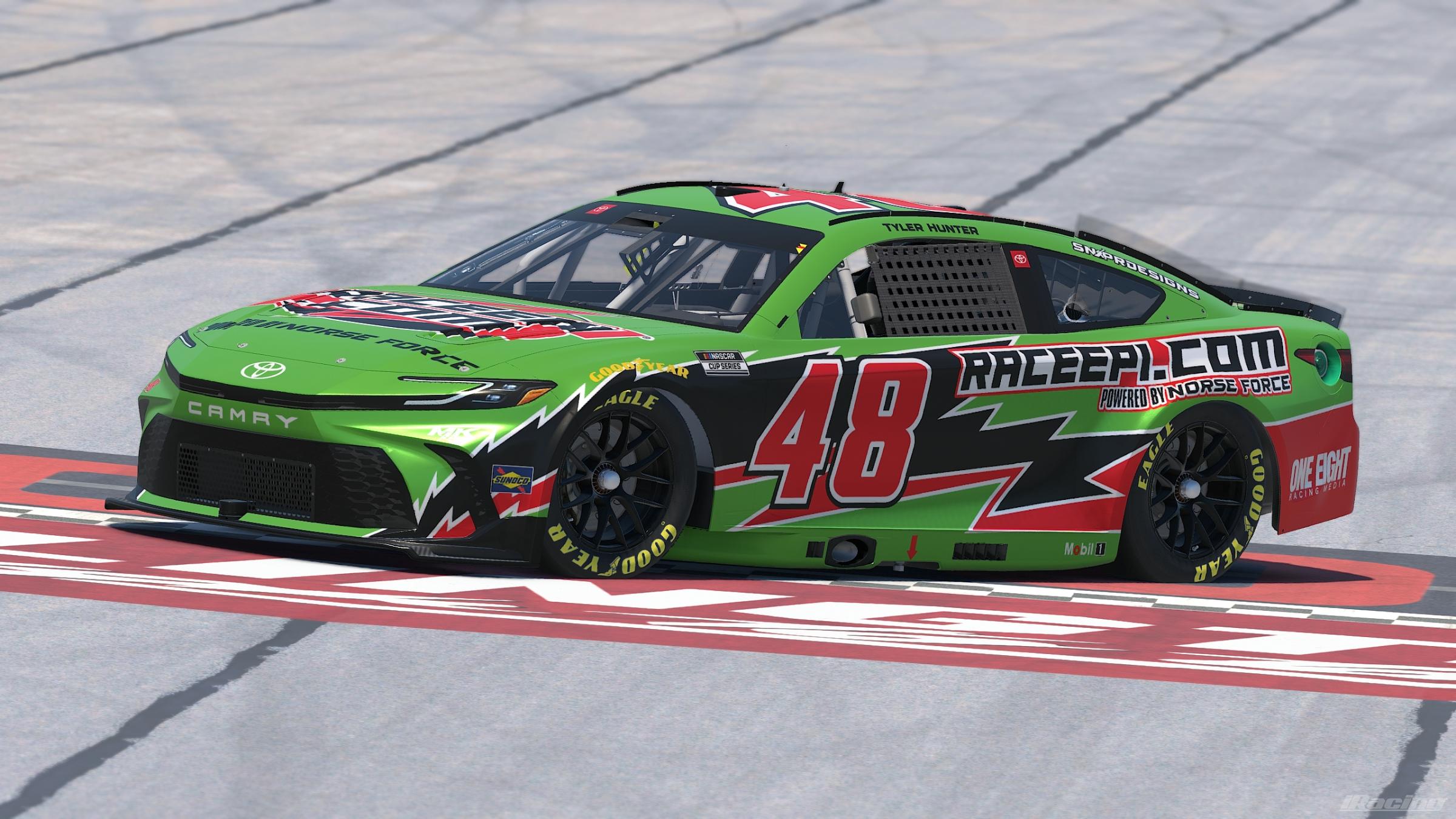 Preview of Tyler Hunter Bobby Labonte Throwback #48 by James R Bomar