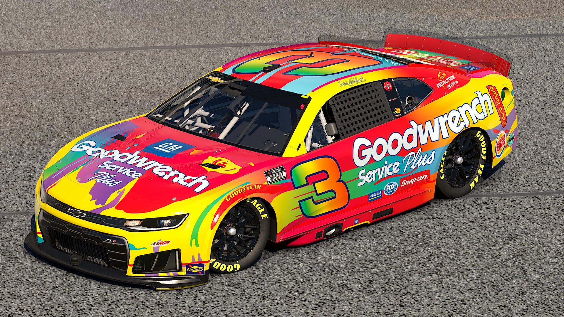 Preview of Dale Earnhardt GM Goodwrench "Peter Max" #3 Chevrolet by Skyler Fox4