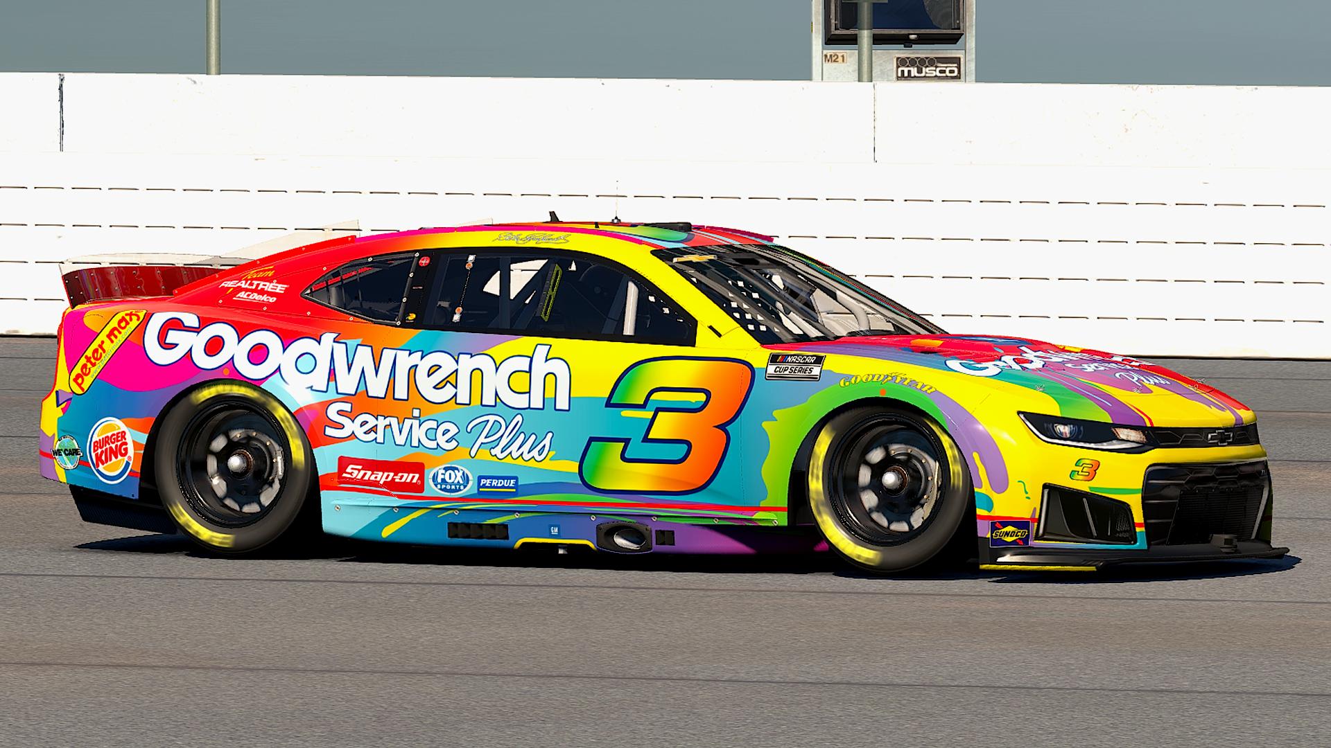 Preview of Dale Earnhardt GM Goodwrench "Peter Max" #3 Chevrolet by Skyler Fox4