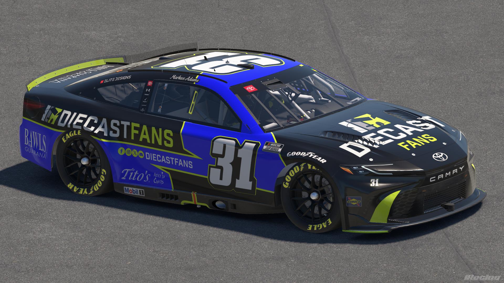 Preview of Markus Adams - 2026 DiecastFans by Jared W.