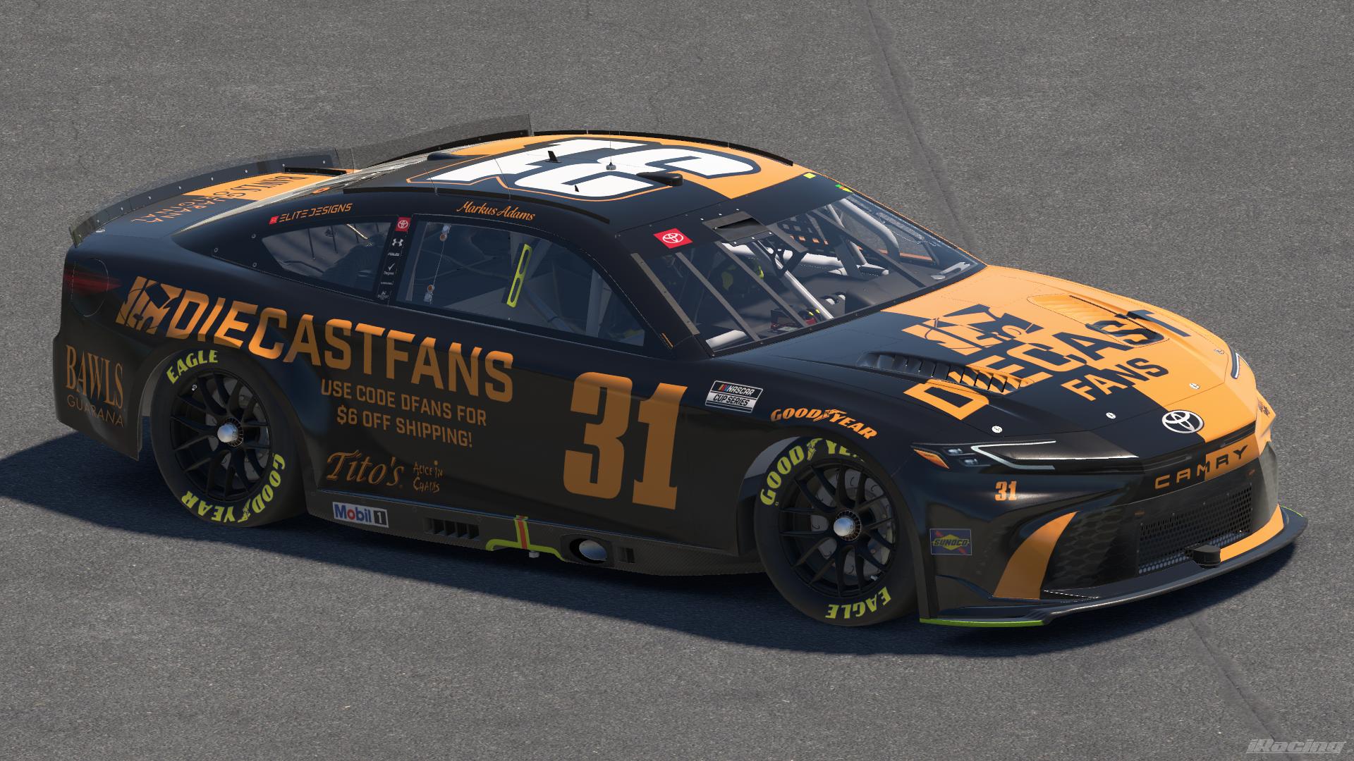 Preview of Markus Adams - 2026 DiecastFans Split by Jared W.