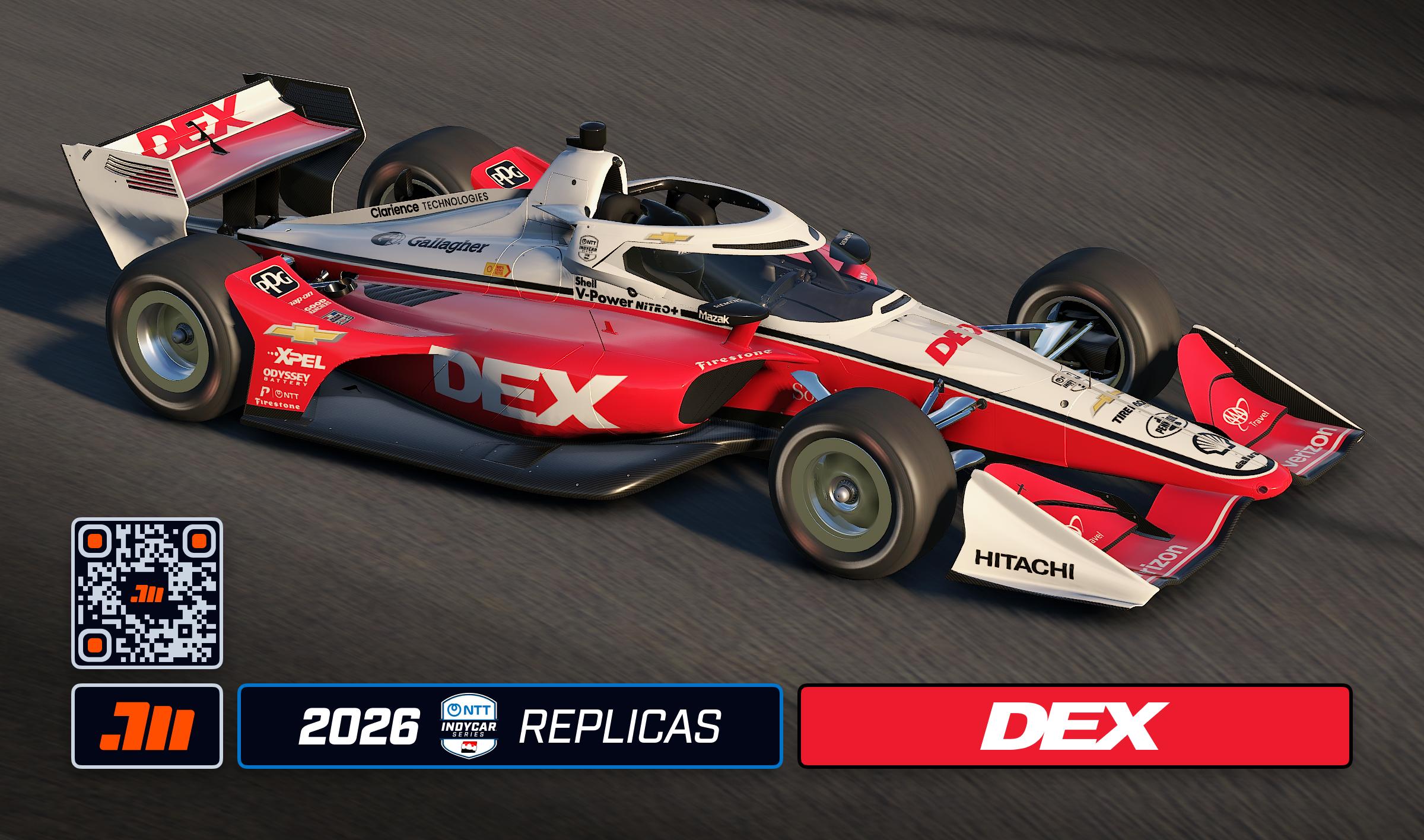 Preview of 2026 Scott McLaughlin DEX IndyCar by Jeff McKeand