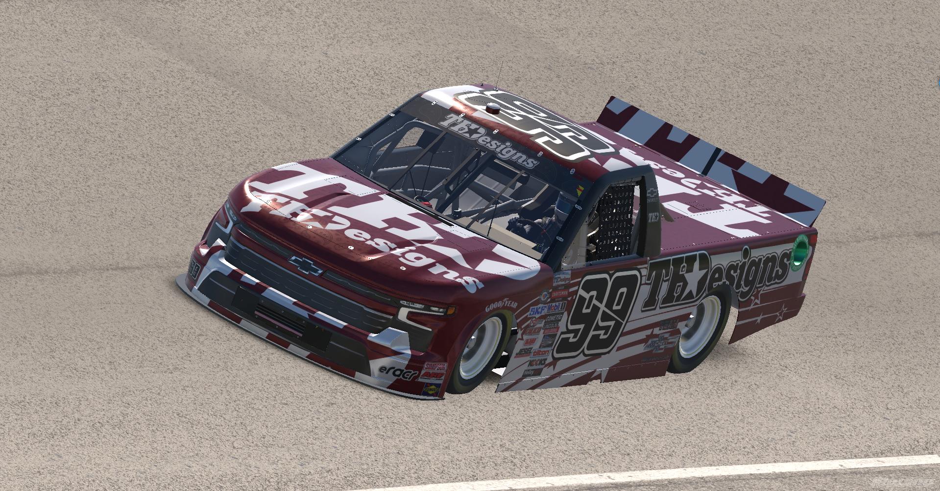 Preview of 2026 - #99 - Payson Lindsay - TH Designs / THD - 2026 Truck Series  by Teejay Handley